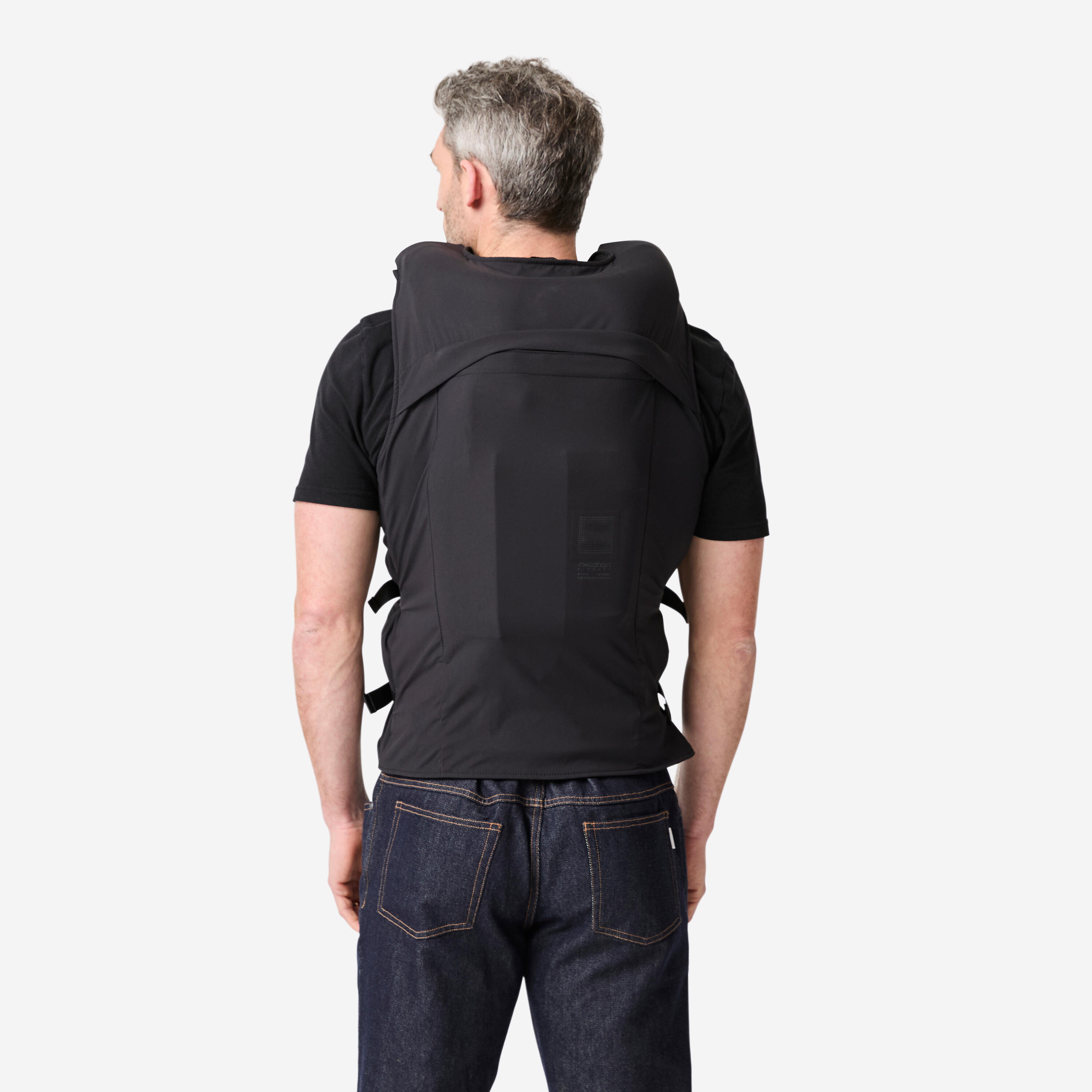 Colete Airbag Eletrónico para Bicicleta e Trotinete Adulto Preto 6/11