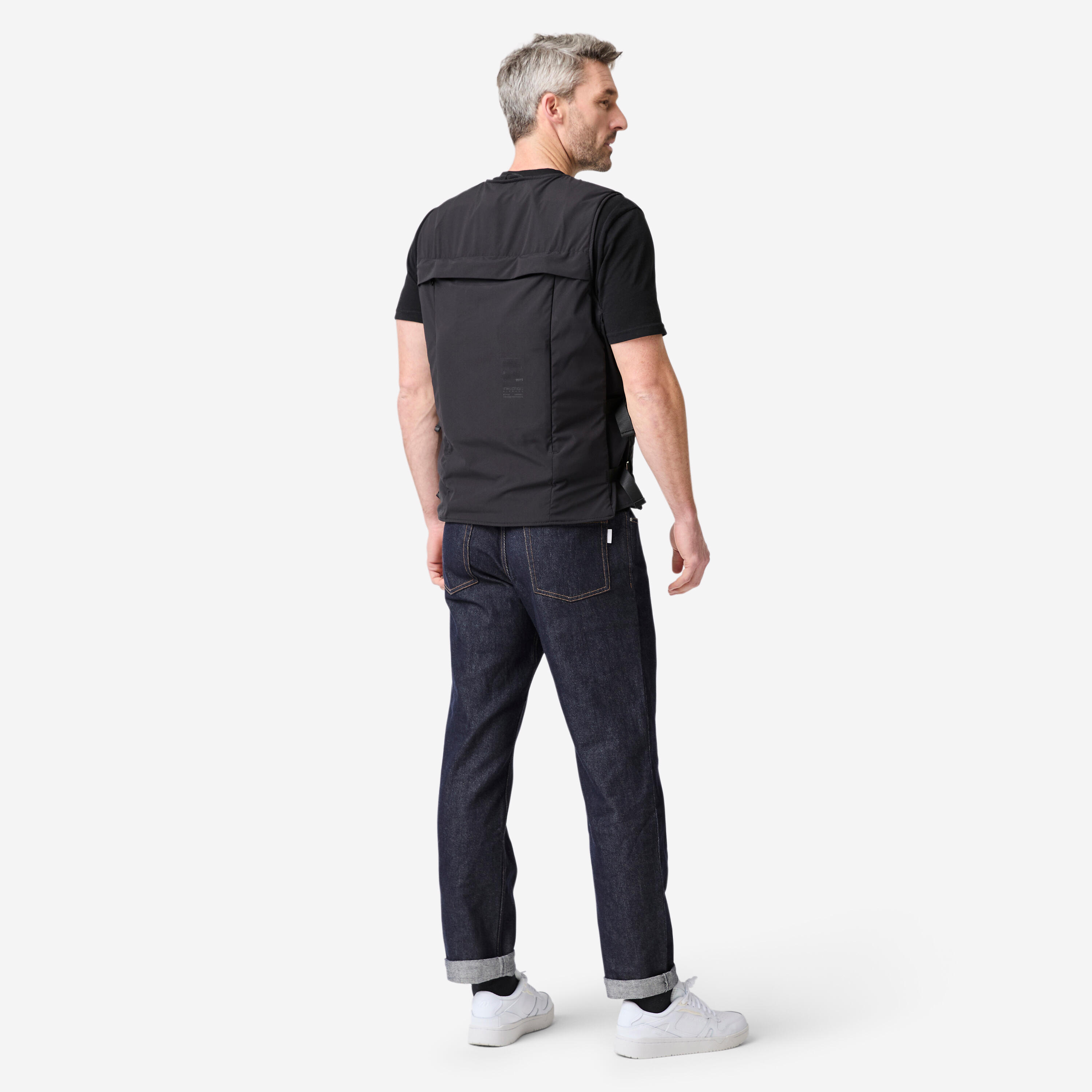 Colete Airbag Eletrónico para Bicicleta e Trotinete Adulto Preto 2/11