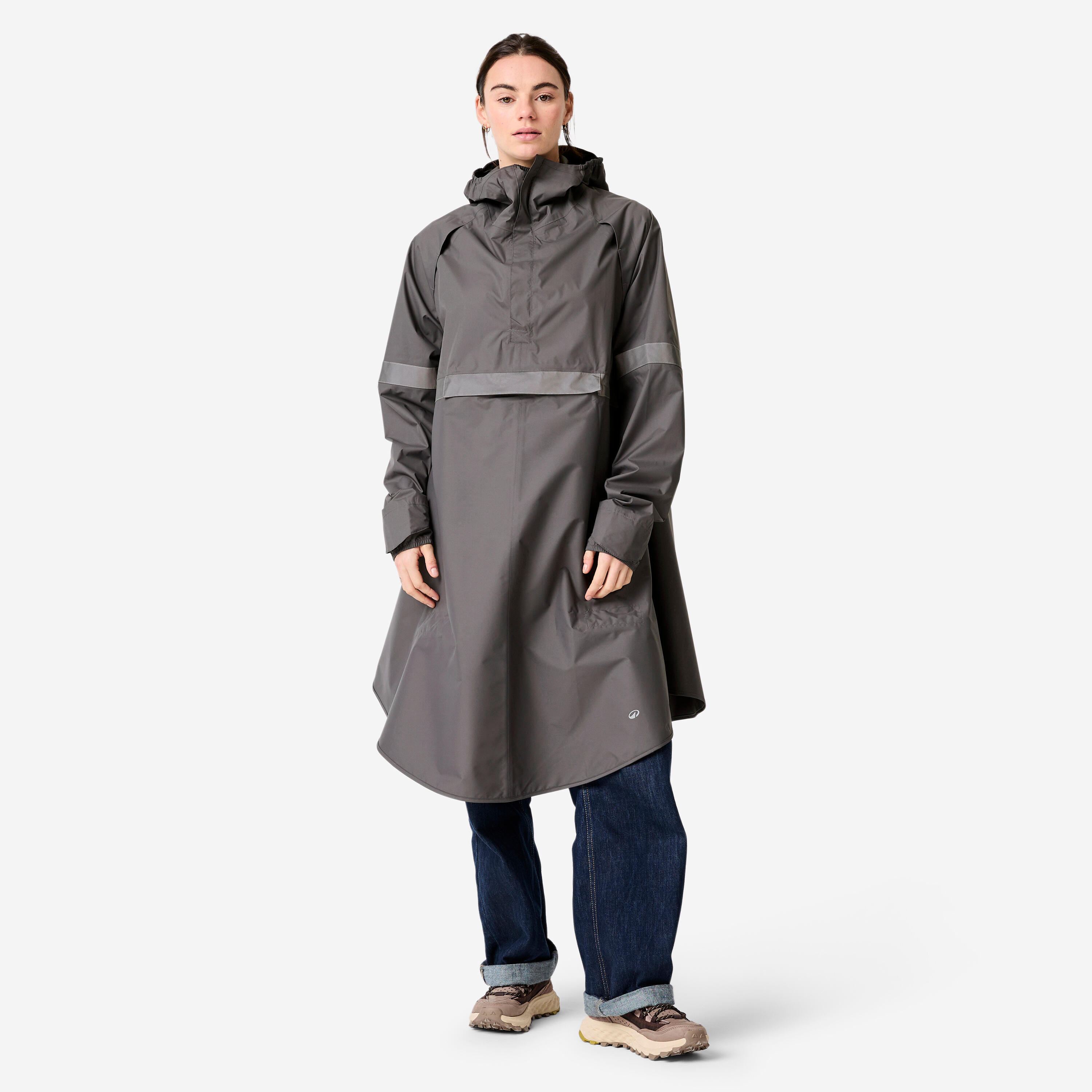 Poncho de vélo de ville imperméable visibilité de nuit, 540 5/15