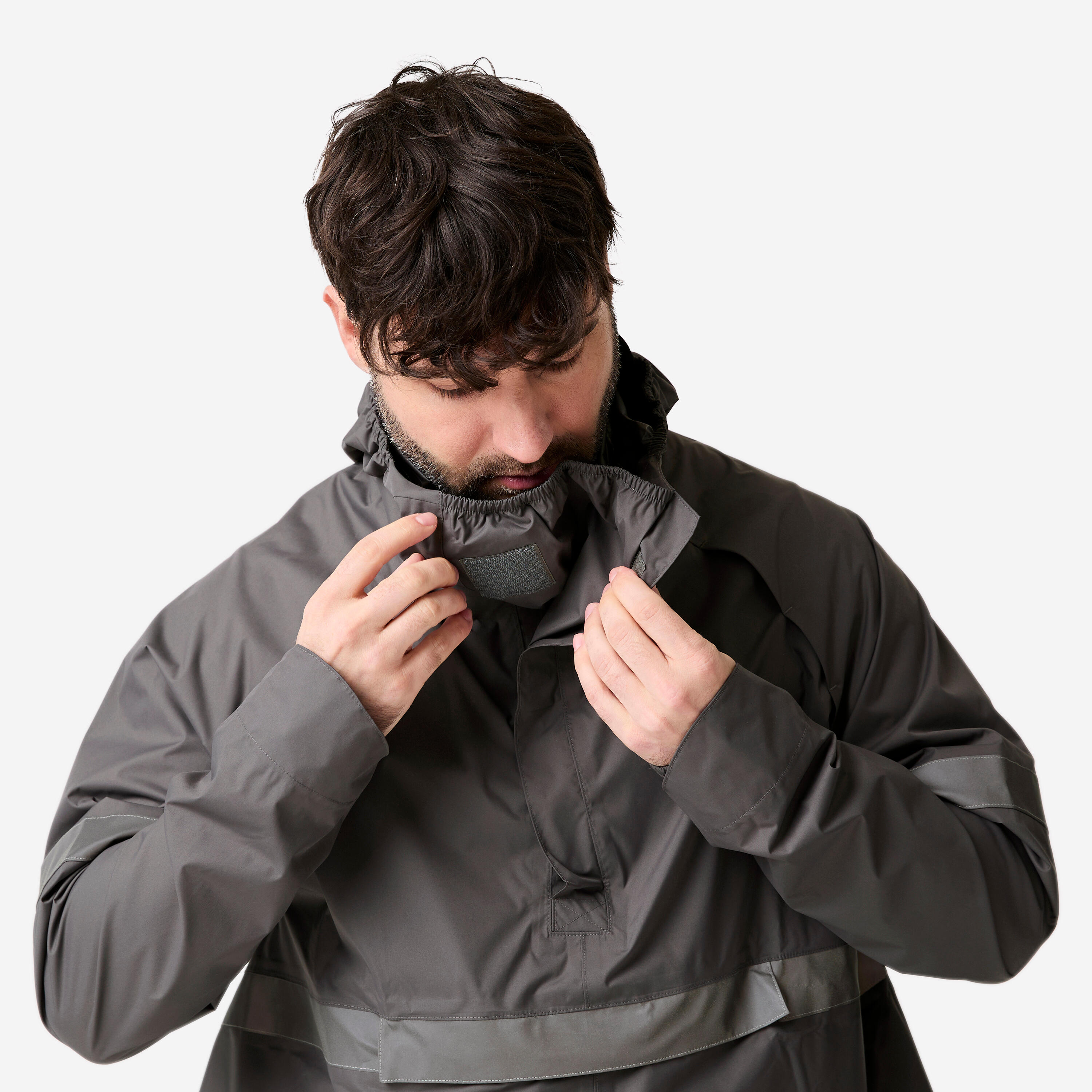 Poncho de vélo de ville imperméable visibilité de nuit, 540 9/15