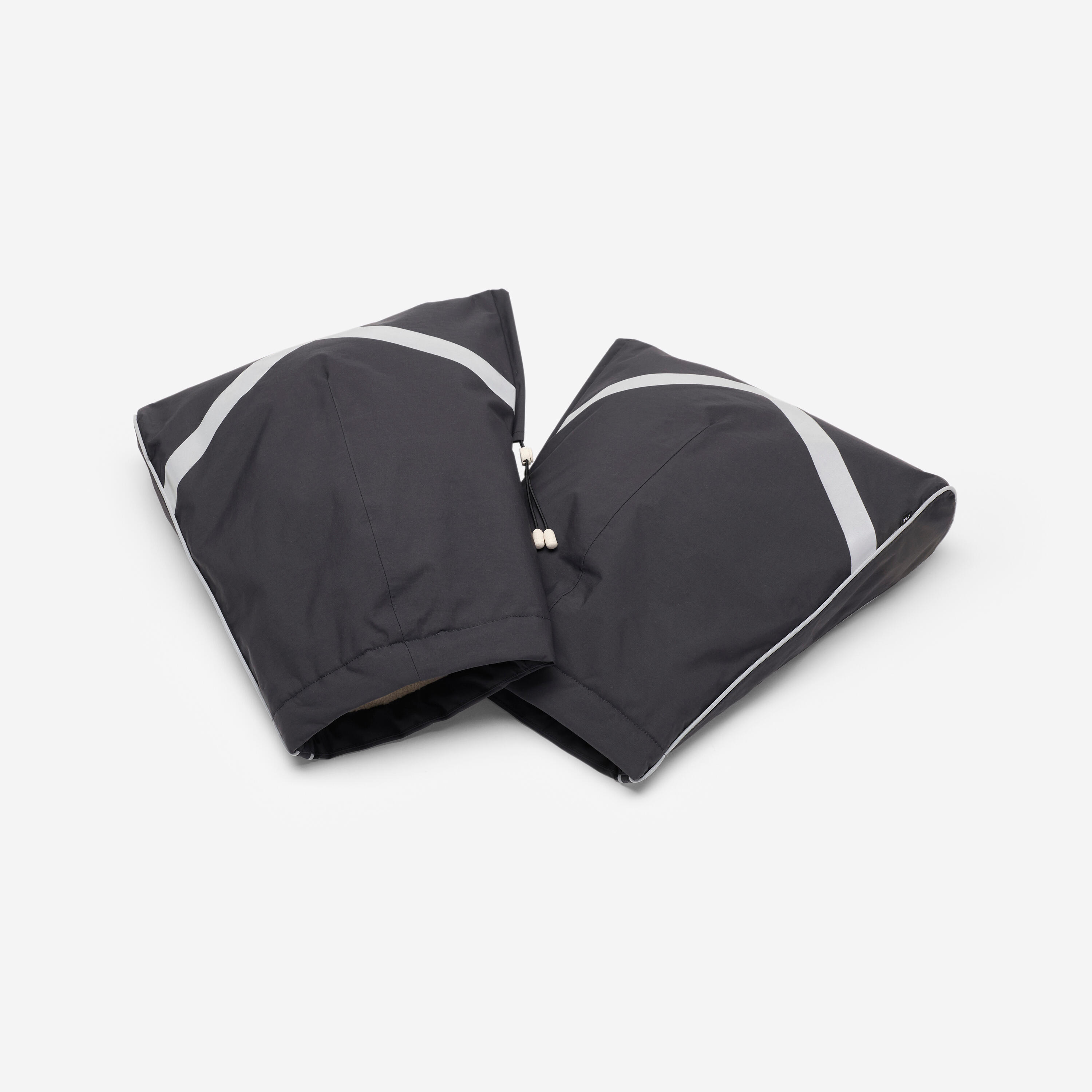 Warm, Waterproof Removable City Bike Cuffs 940 - Grey