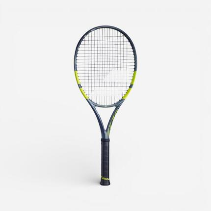 Raquette de tennis adulte 300g, Babolat pure aero gen9 gris jaune cordée