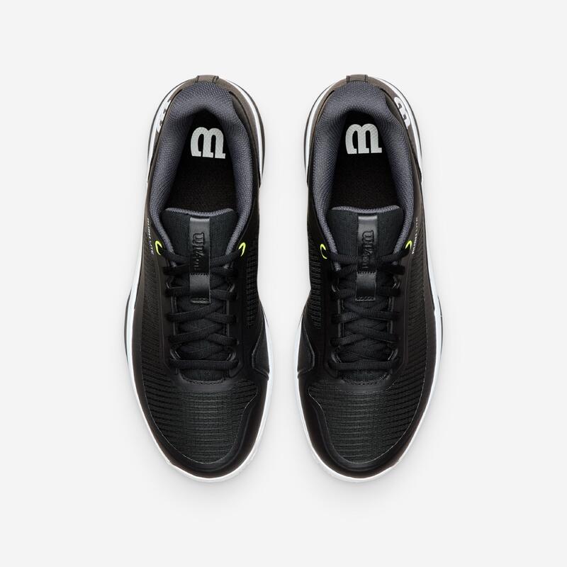 Încălțăminte de tenis pe zgură Rush Pro Lite Negru-Galben Bărbați