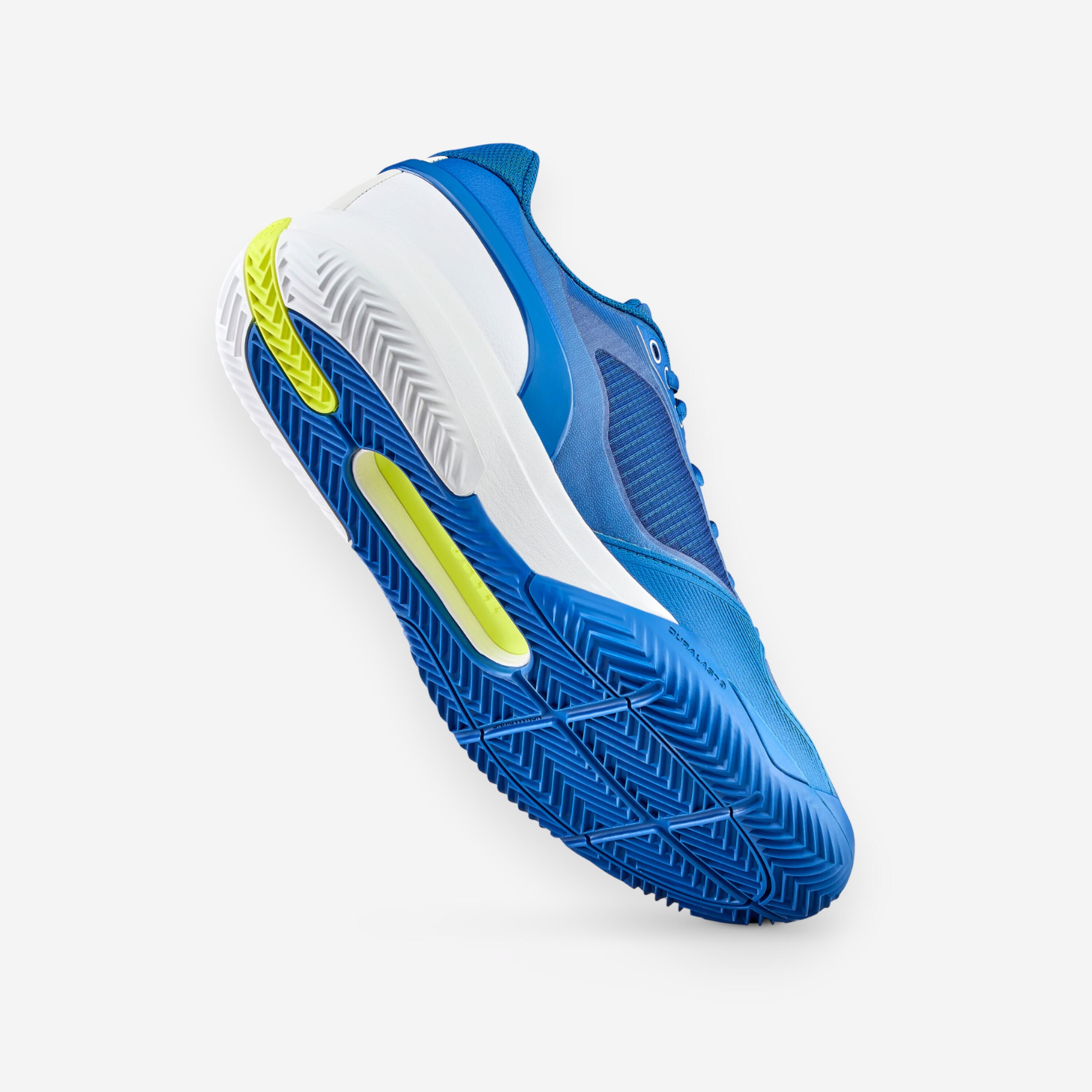 Calçado de Ténis Terra Batida Homem Rush Pro 5 Azul/Branco 4/8