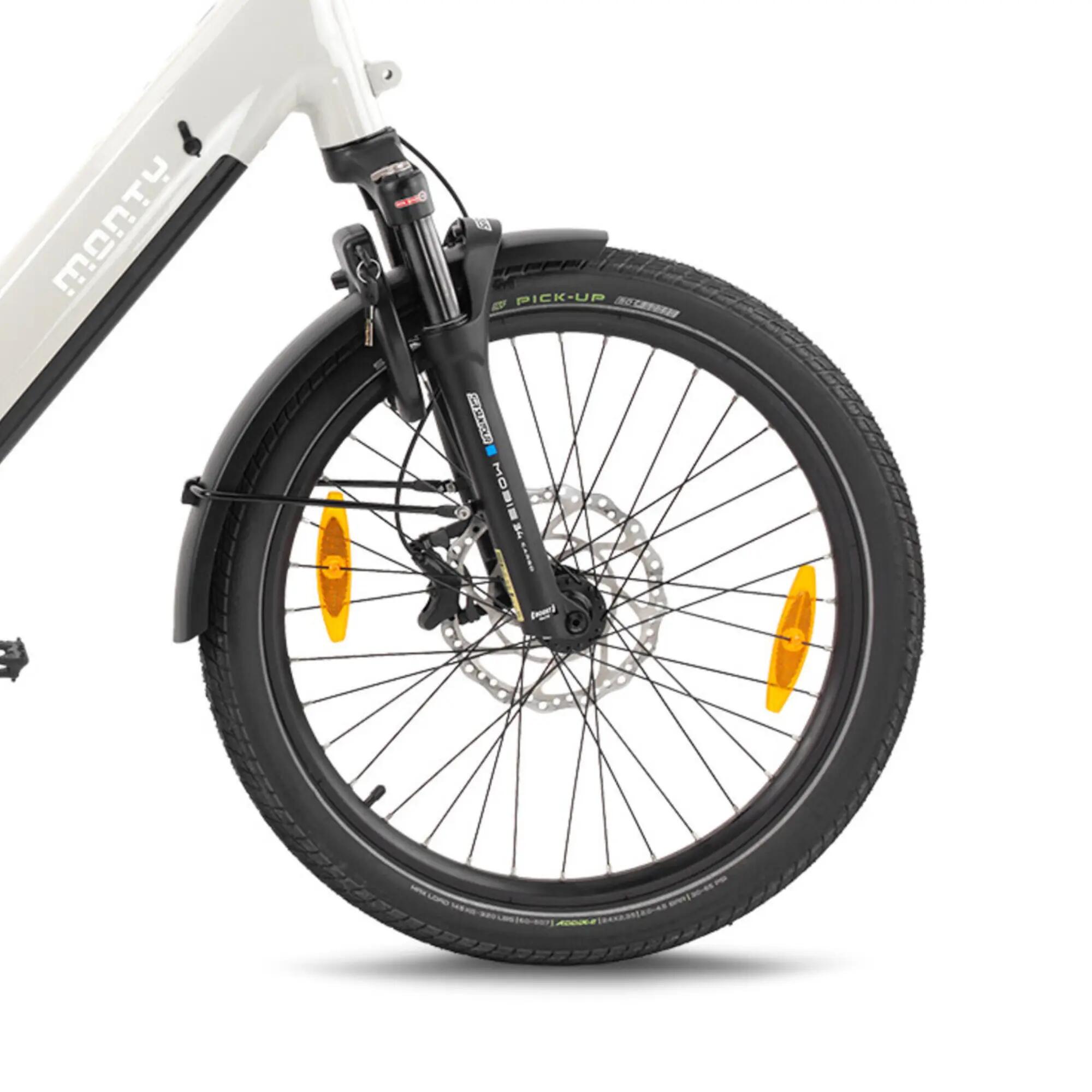 Bicicleta Càrrega Elèctrica Monty V4 Rover Cargobike Coure Longtail 24"/20" 5/5