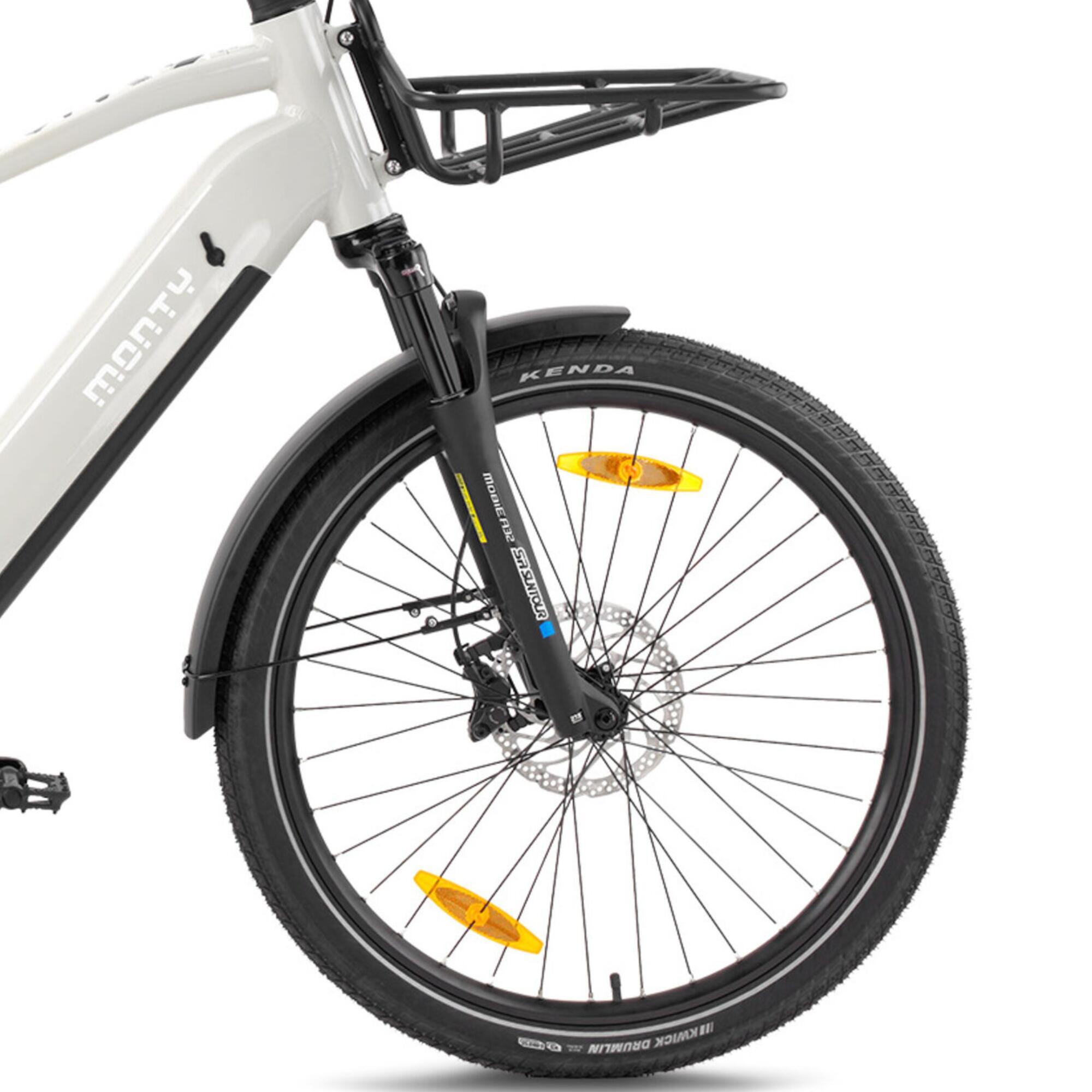 Bicicleta Càrrega Elèctrica Quadre Alt Monty V6 Rover Coure Midtail 26" CD 2/5