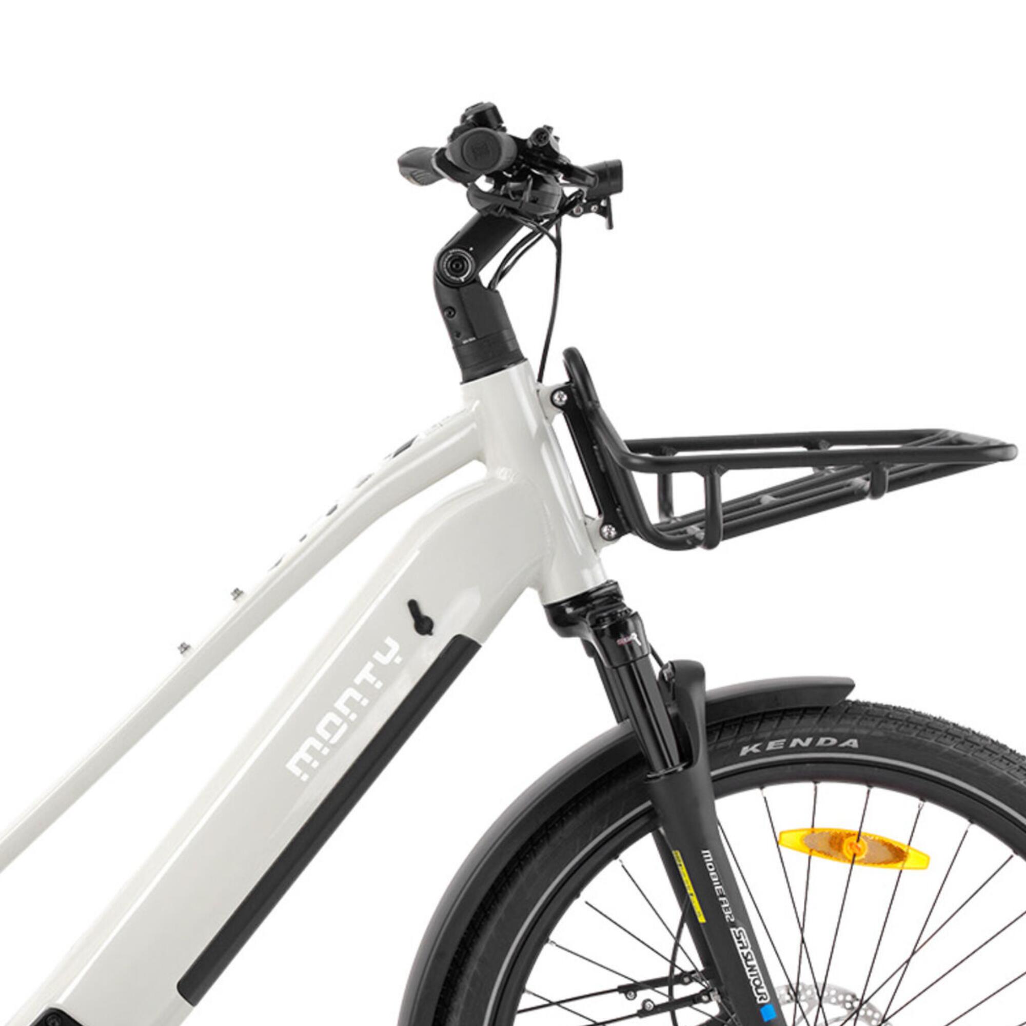 Bicicleta de carga eléctrica MONTY  V6 ROVER ST cargobike Cobre midtail 26"-CD 5/5