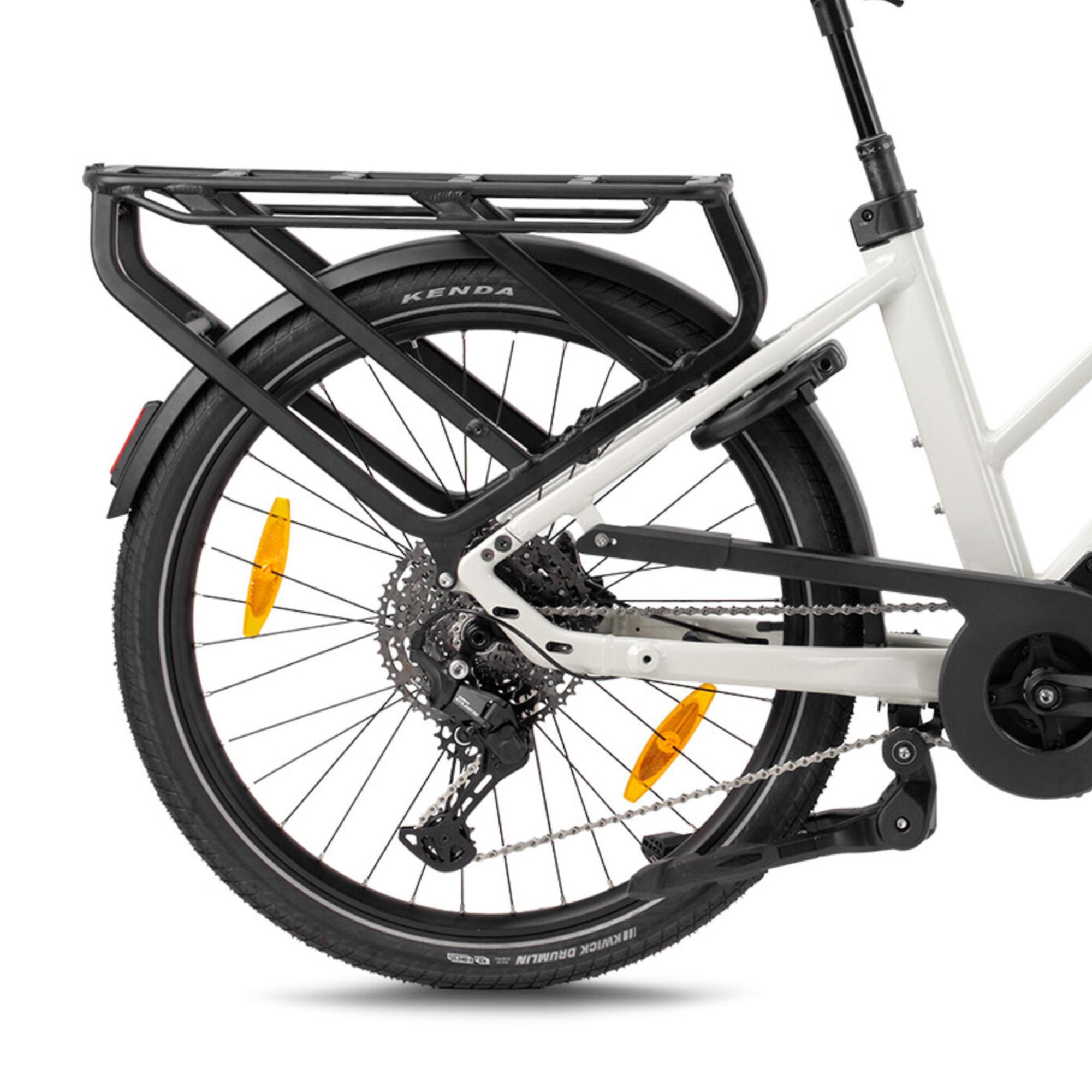Bicicleta de carga eléctrica MONTY  V6 ROVER ST cargobike Cobre midtail 26"-CD 3/5