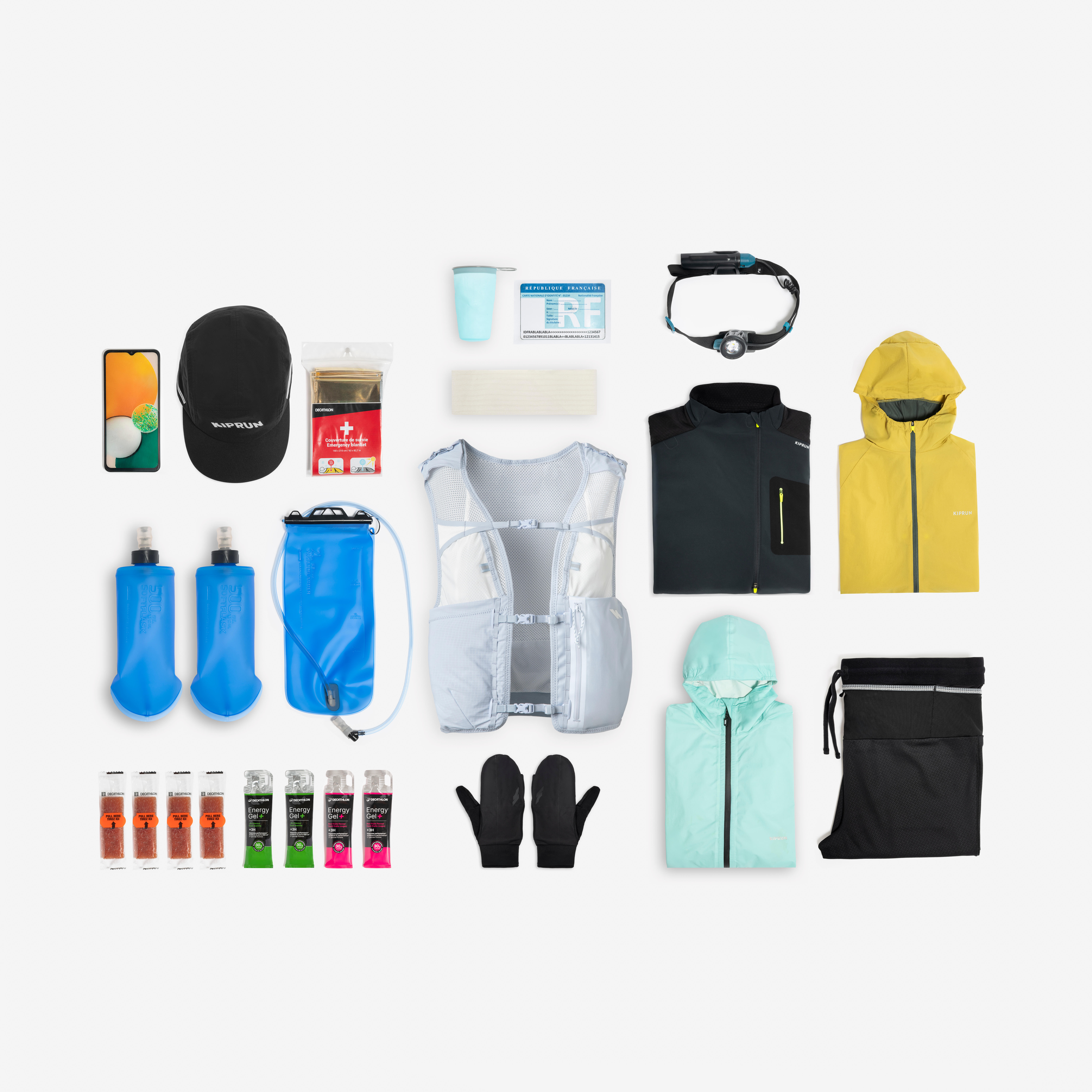 Sac d'hydratation de course sur sentier femme 8 L - KIPRUN