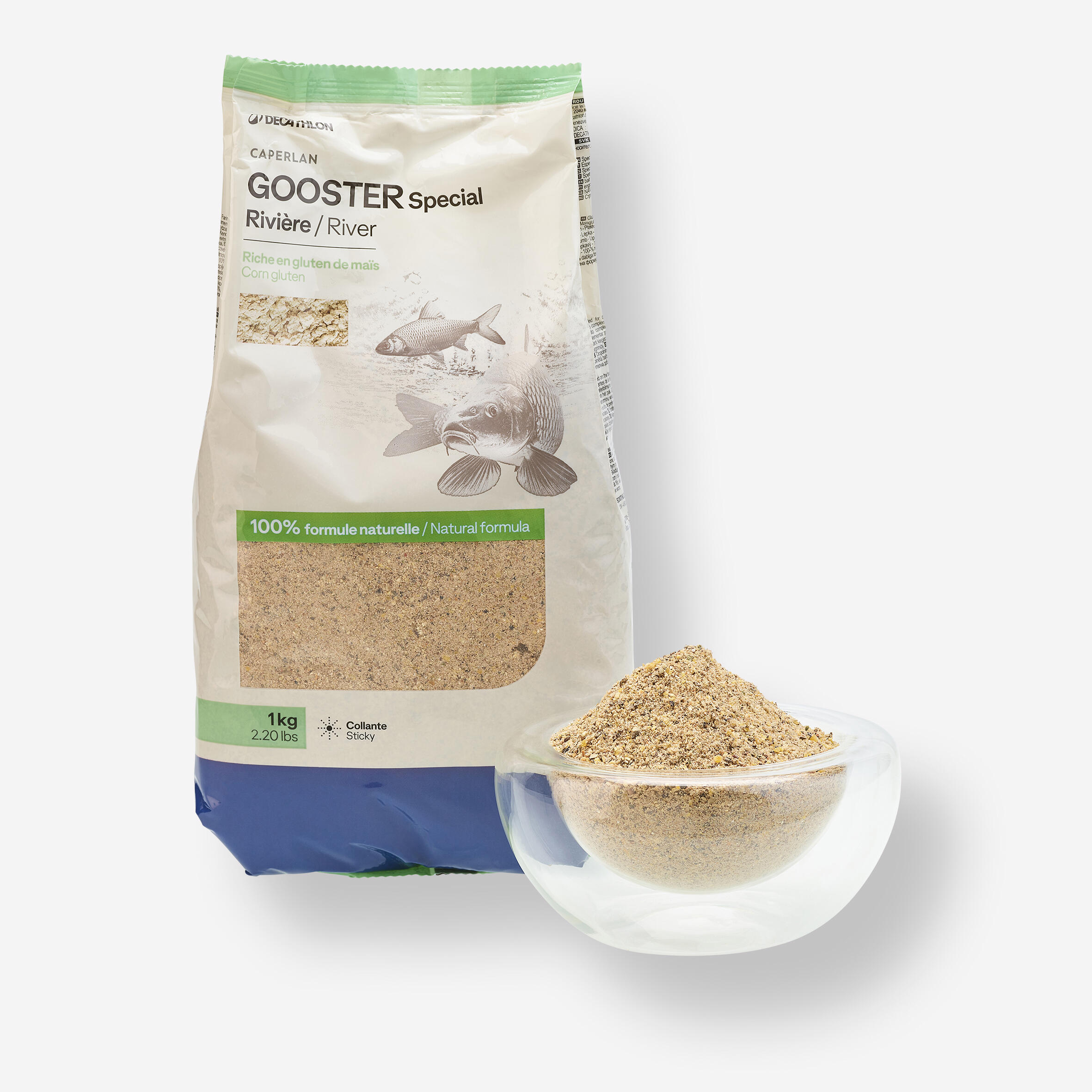Amorce de pêche Gooster special rivière 1kg