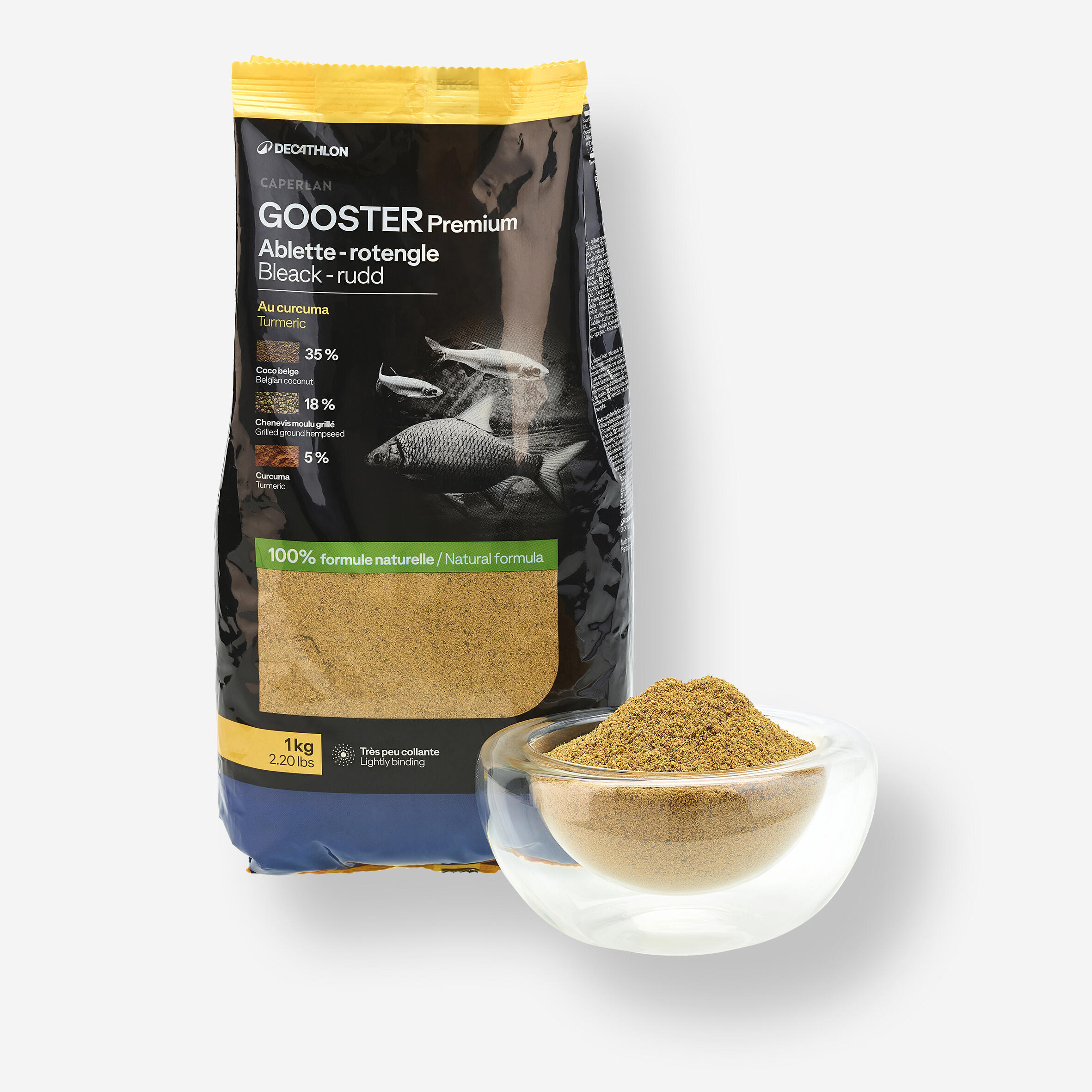 Amorce de pêche Gooster premium ablette rotengle 1kg