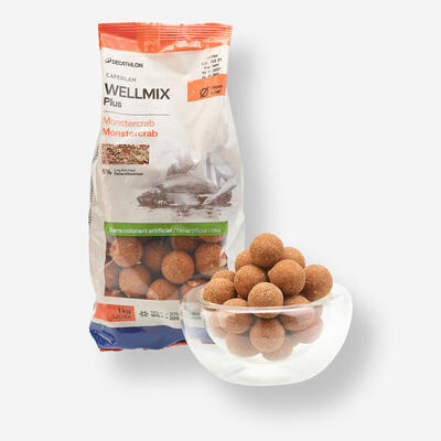 Boiles carp fishing WELLMIX PLUS 25 mm 1 kg spicy tuna