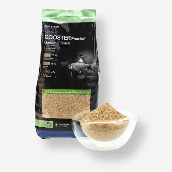Amorce de pêche Gooster premium gardon 1kg