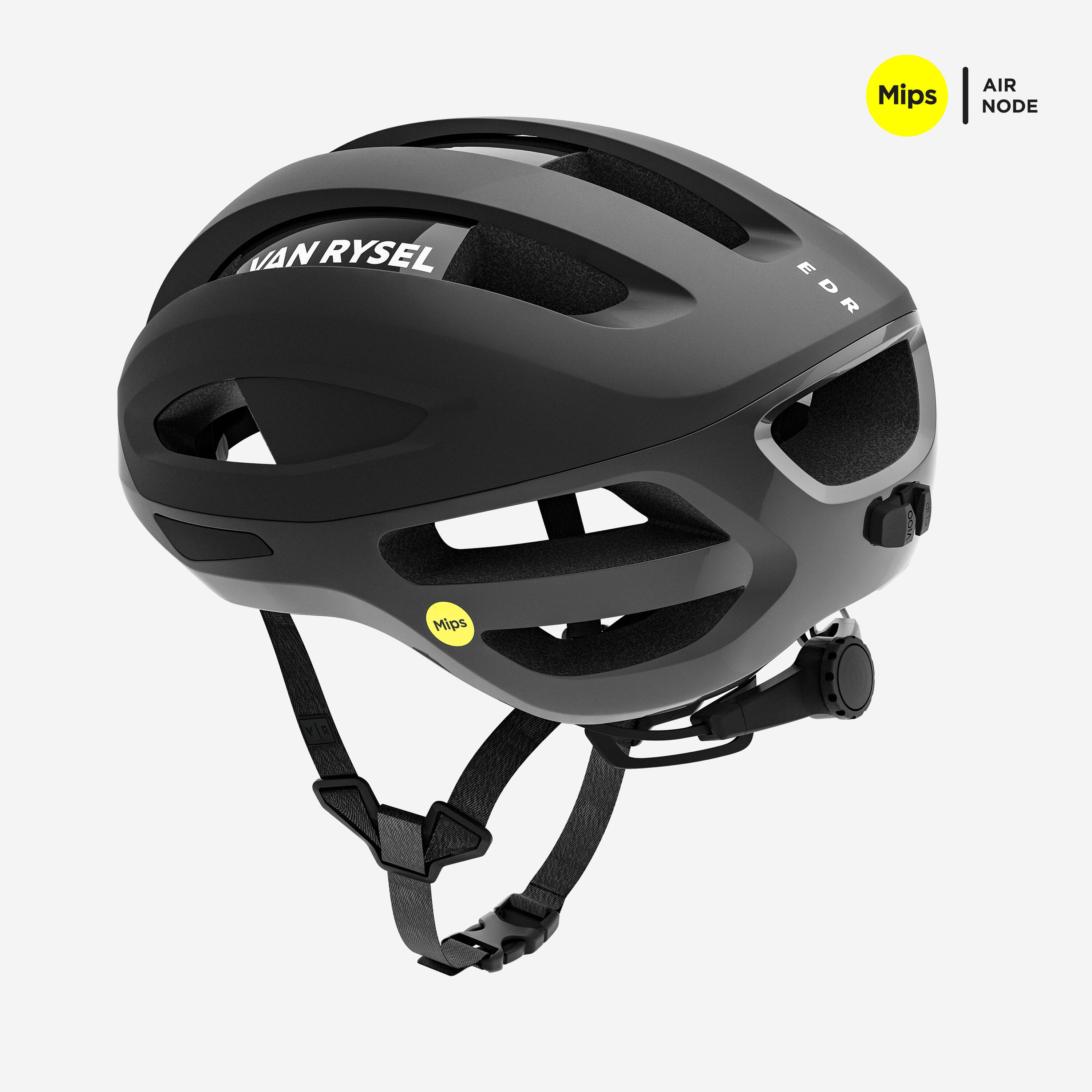 Road cycling helmet, EDR MIPS black -  2