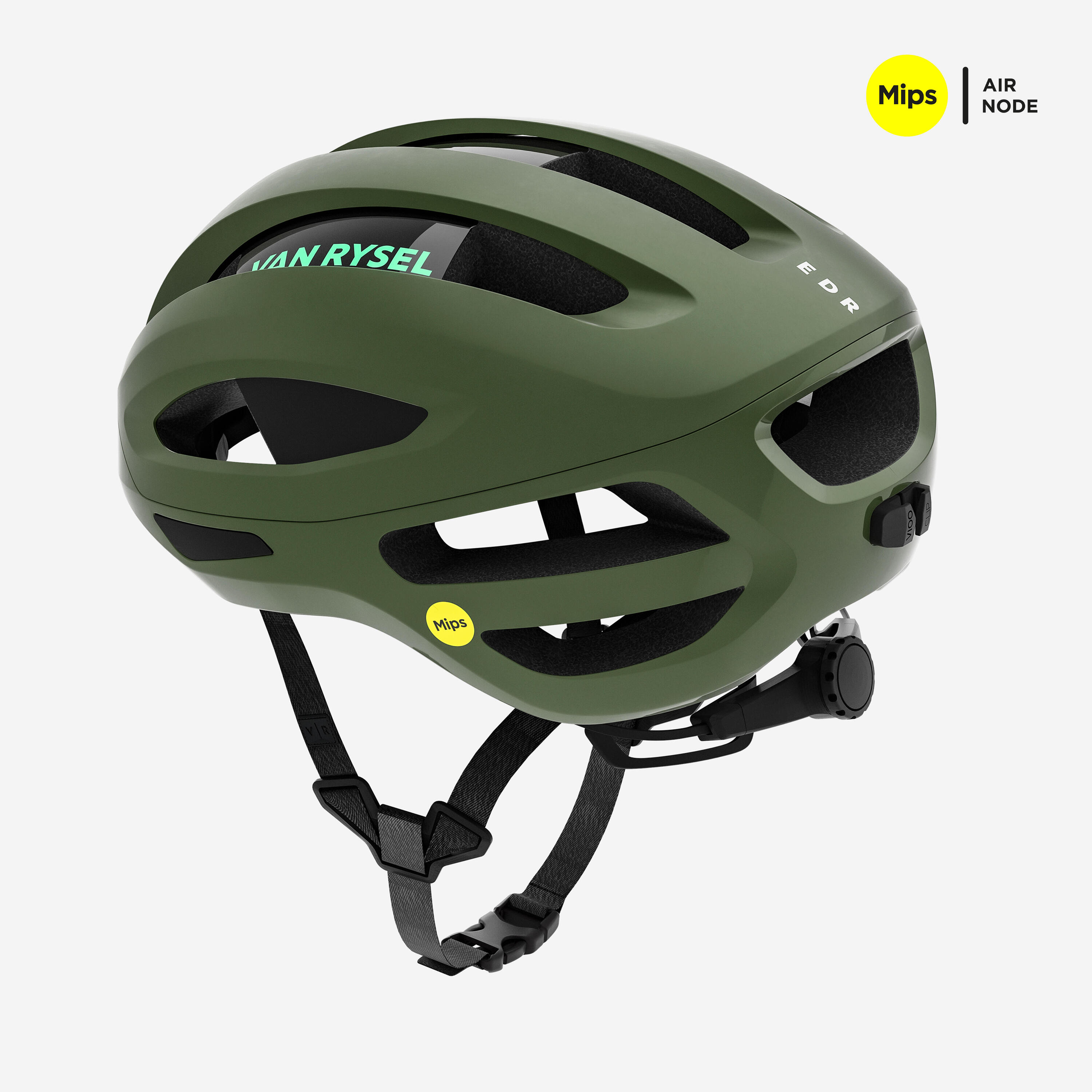 Racefiets helm EDR MIPS kaki 2/11