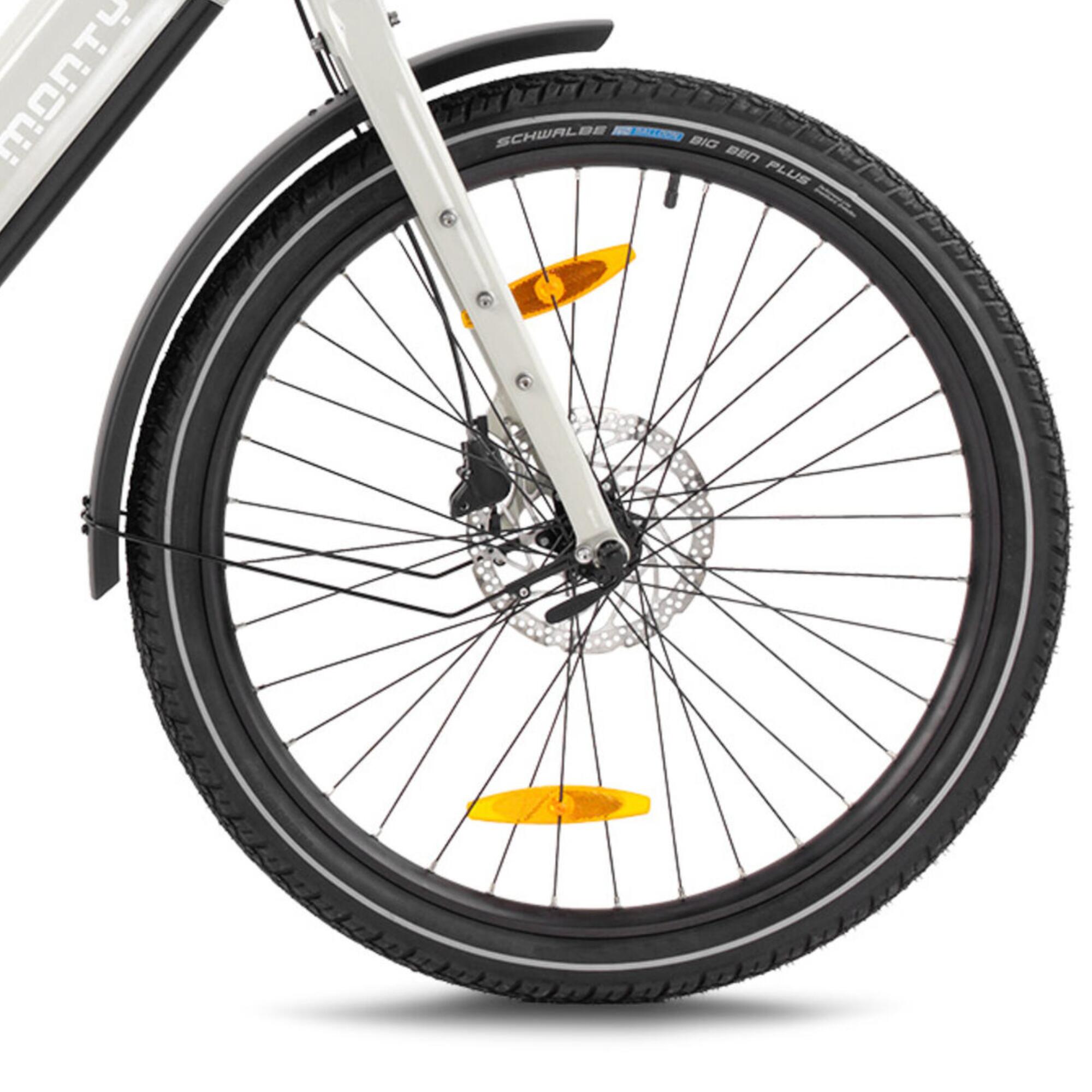 Bicicleta de carga eléctrica cuadro alto 26" MONTY  V6 STRADA Cobre midtail -CD 5/5