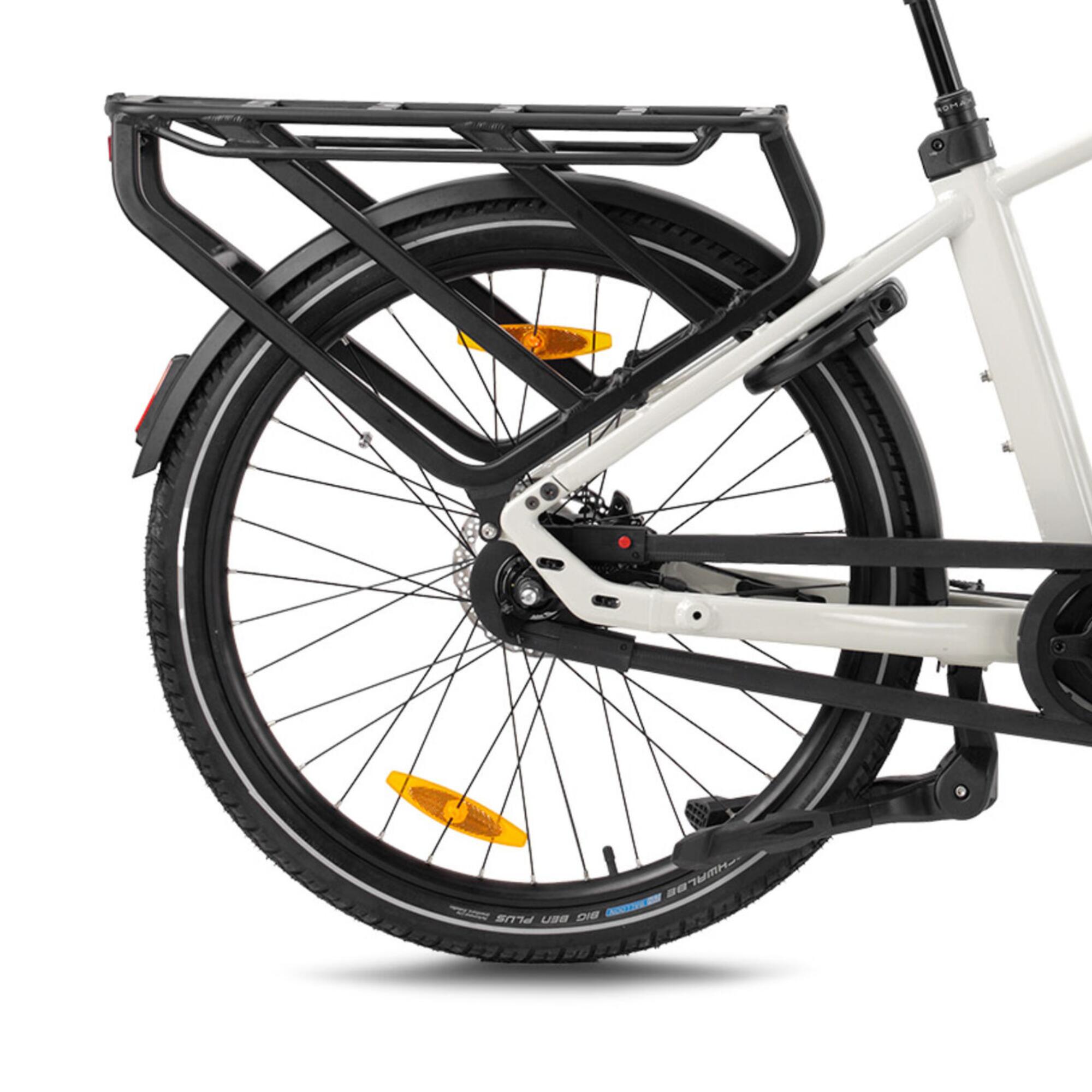 Bicicleta de carga eléctrica cuadro alto 26" MONTY  V6 STRADA Cobre midtail -CD 2/5