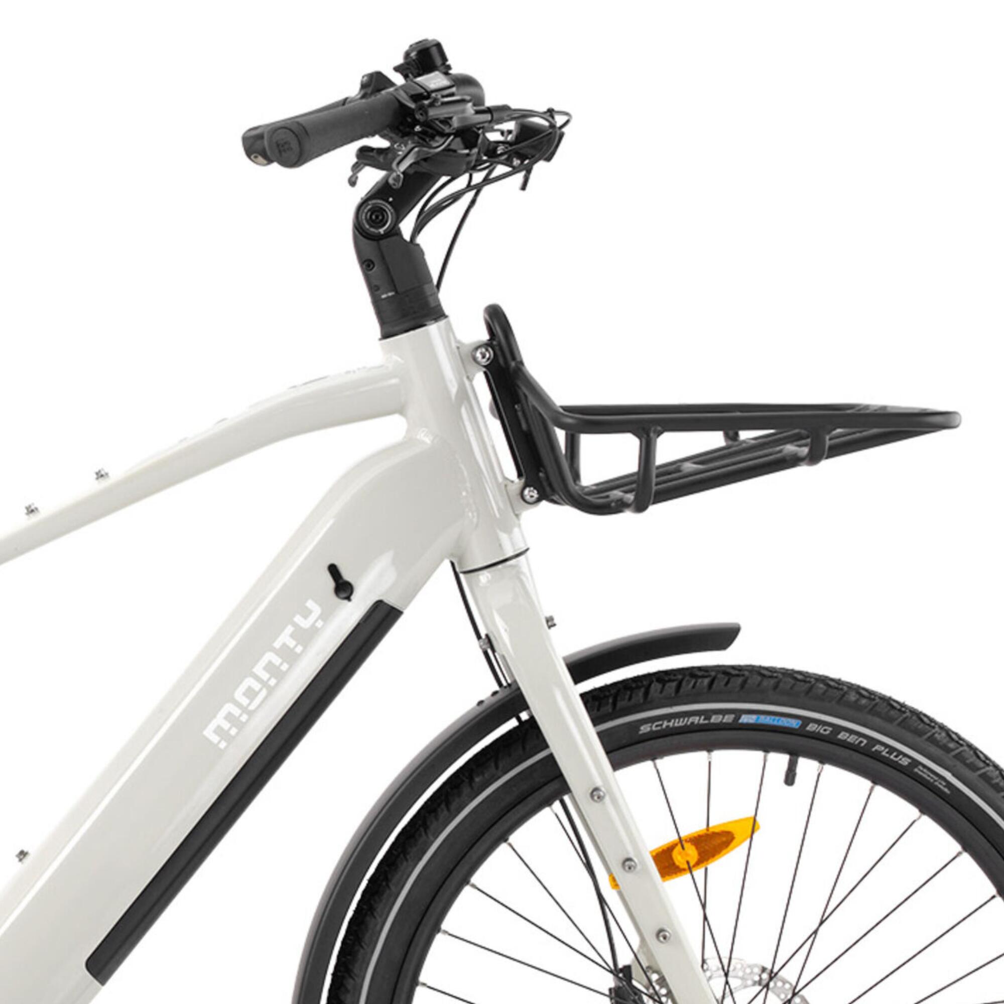 Bicicleta de carga eléctrica cuadro alto 26" MONTY  V6 STRADA Cobre midtail -CD 4/5