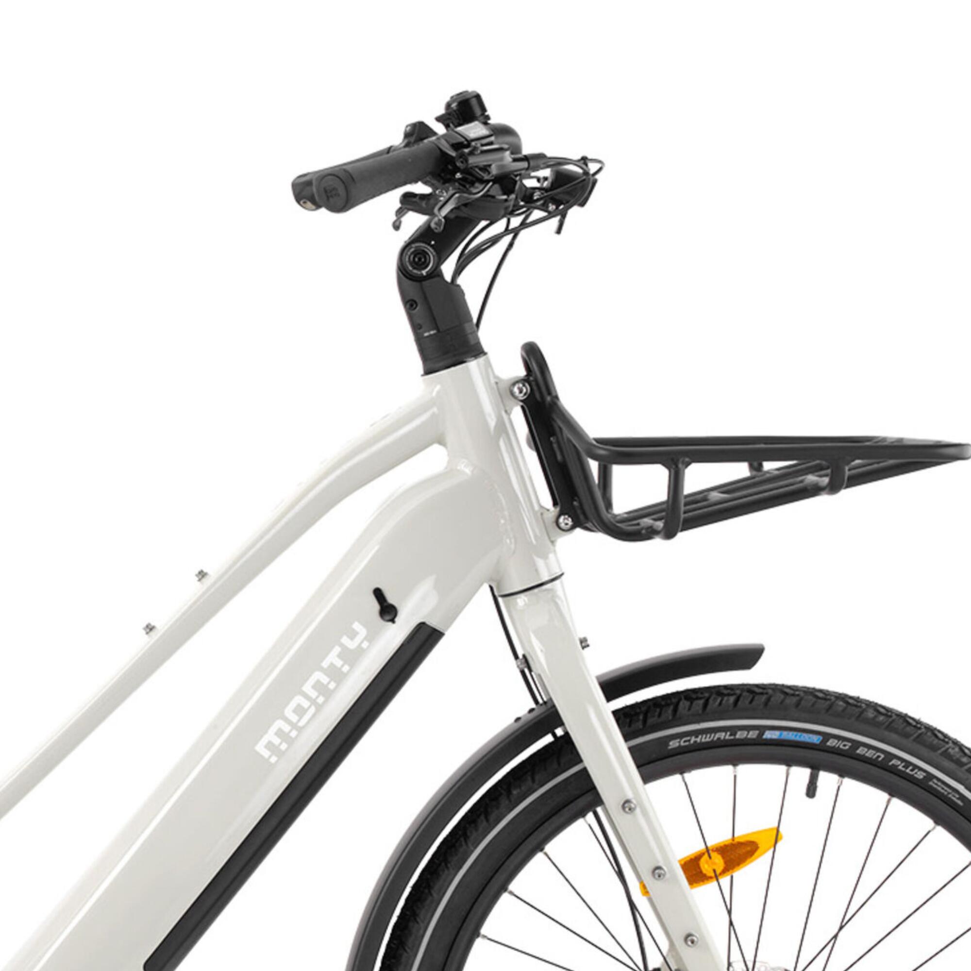 Bicicleta de carga eléctrica cuadro bajo 26" MONTY V6 STRADA Cobre midtail -CD 5/5