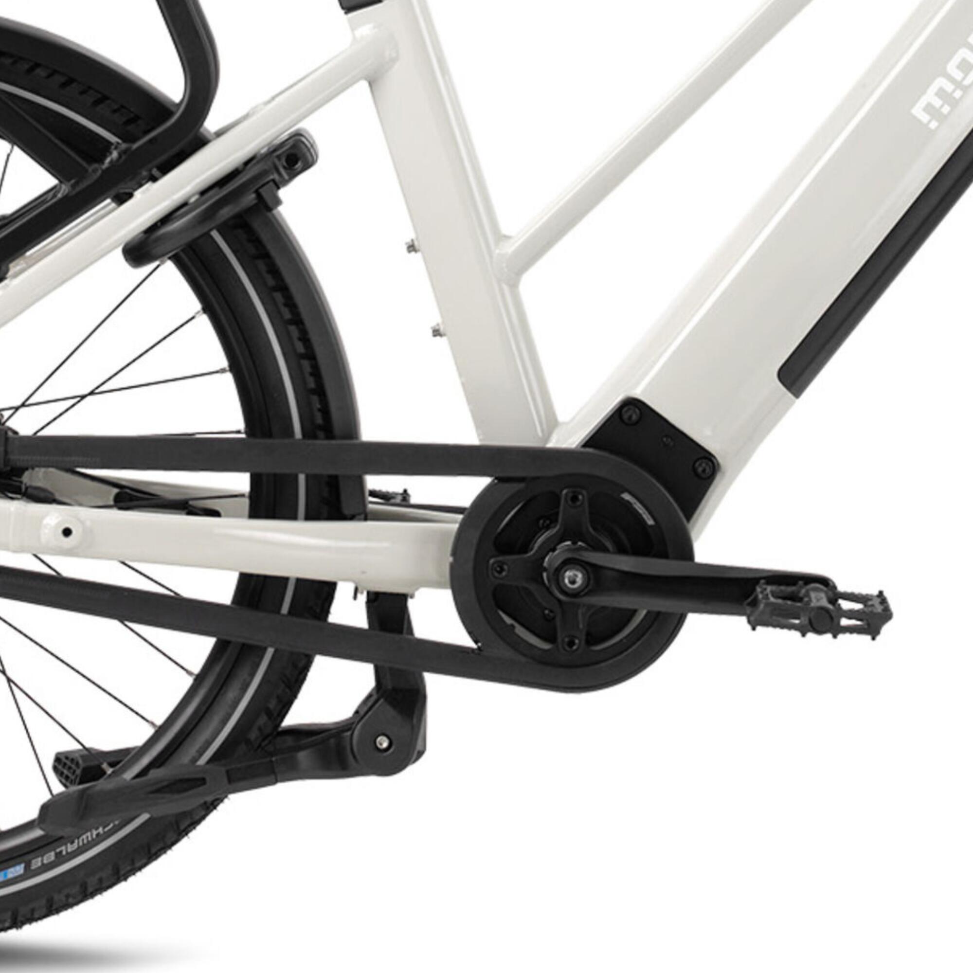 Bicicleta de carga eléctrica cuadro bajo 26" MONTY V6 STRADA Cobre midtail -CD 3/5