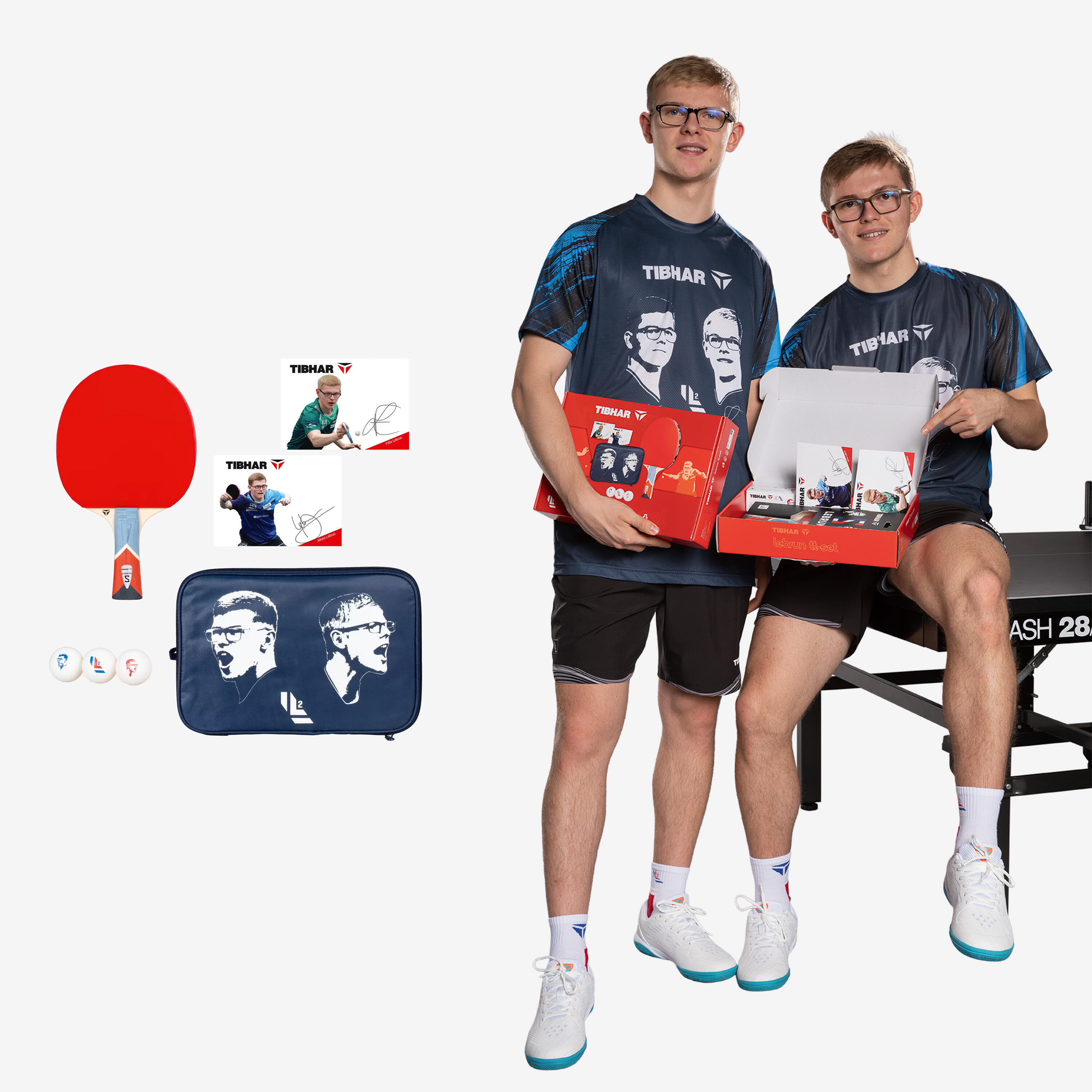 Kit ping pong PACK LEBRUN 16/16