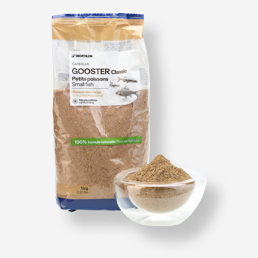 Grunts ēsma mazu zivju pludiņmakšķerēšanai “Gooster Small Fish”, 1 kg