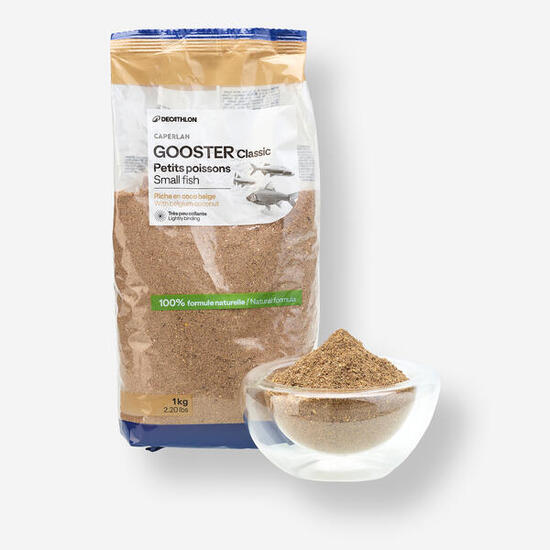 Amorce de pêche Gooster classic petits poissons 1kg