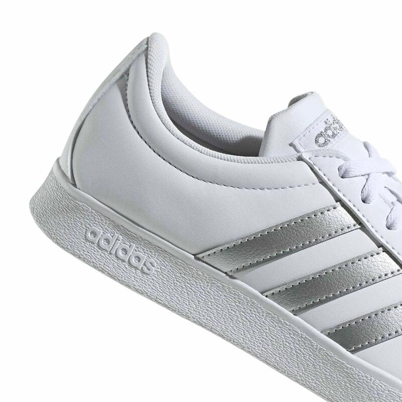Kadın Spor Ayakkabı - Beyaz - Adidas VL Court Base