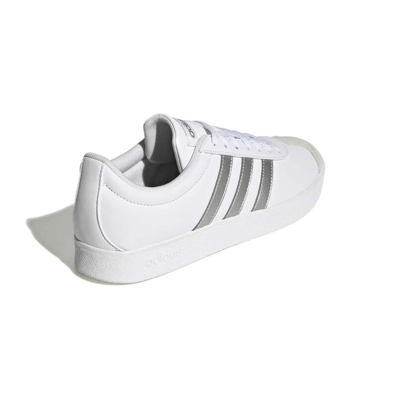 Kadın Spor Ayakkabı - Beyaz - Adidas VL Court Base