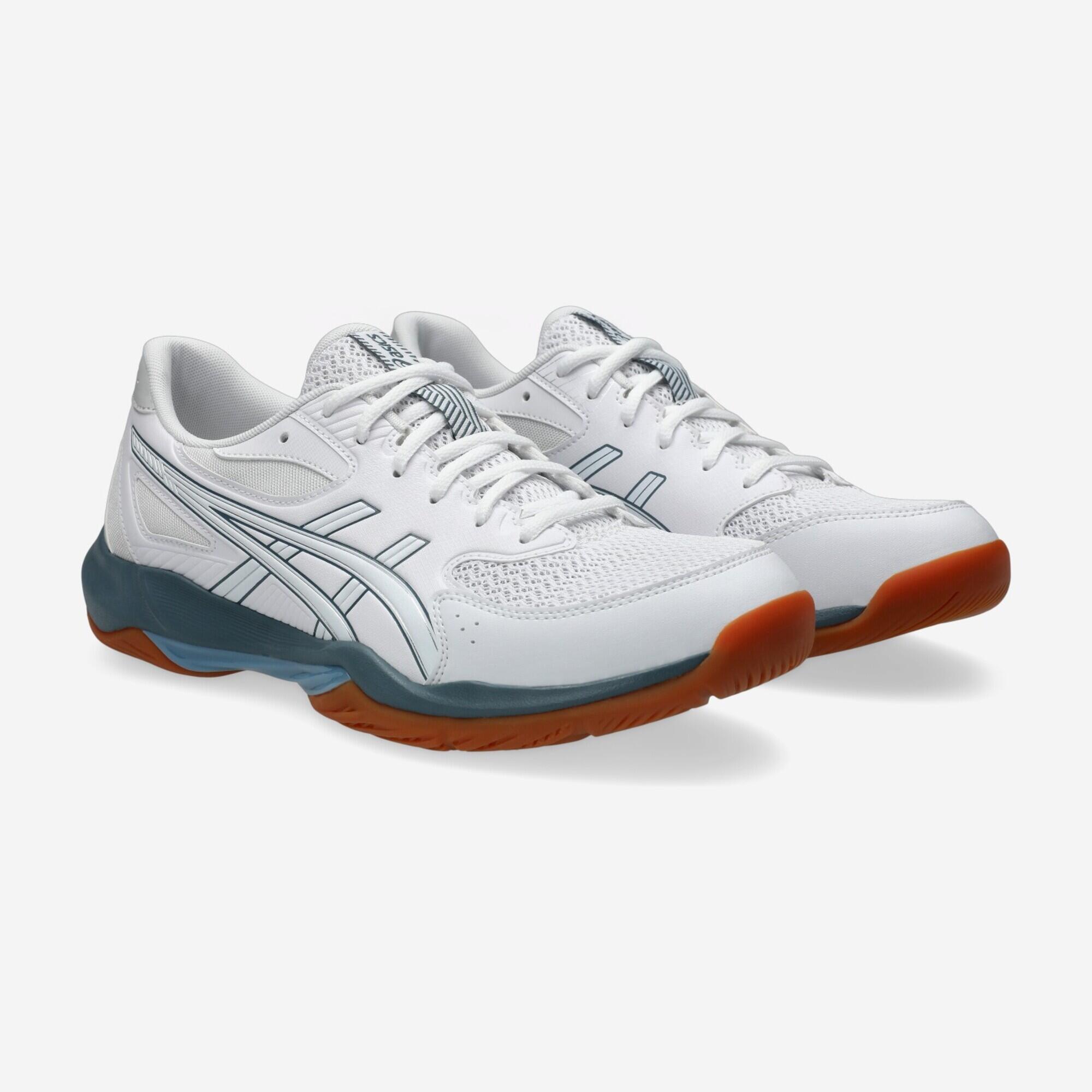 Chaussures de volleyball Adulte - Gel Spike gris et blanc 2/7