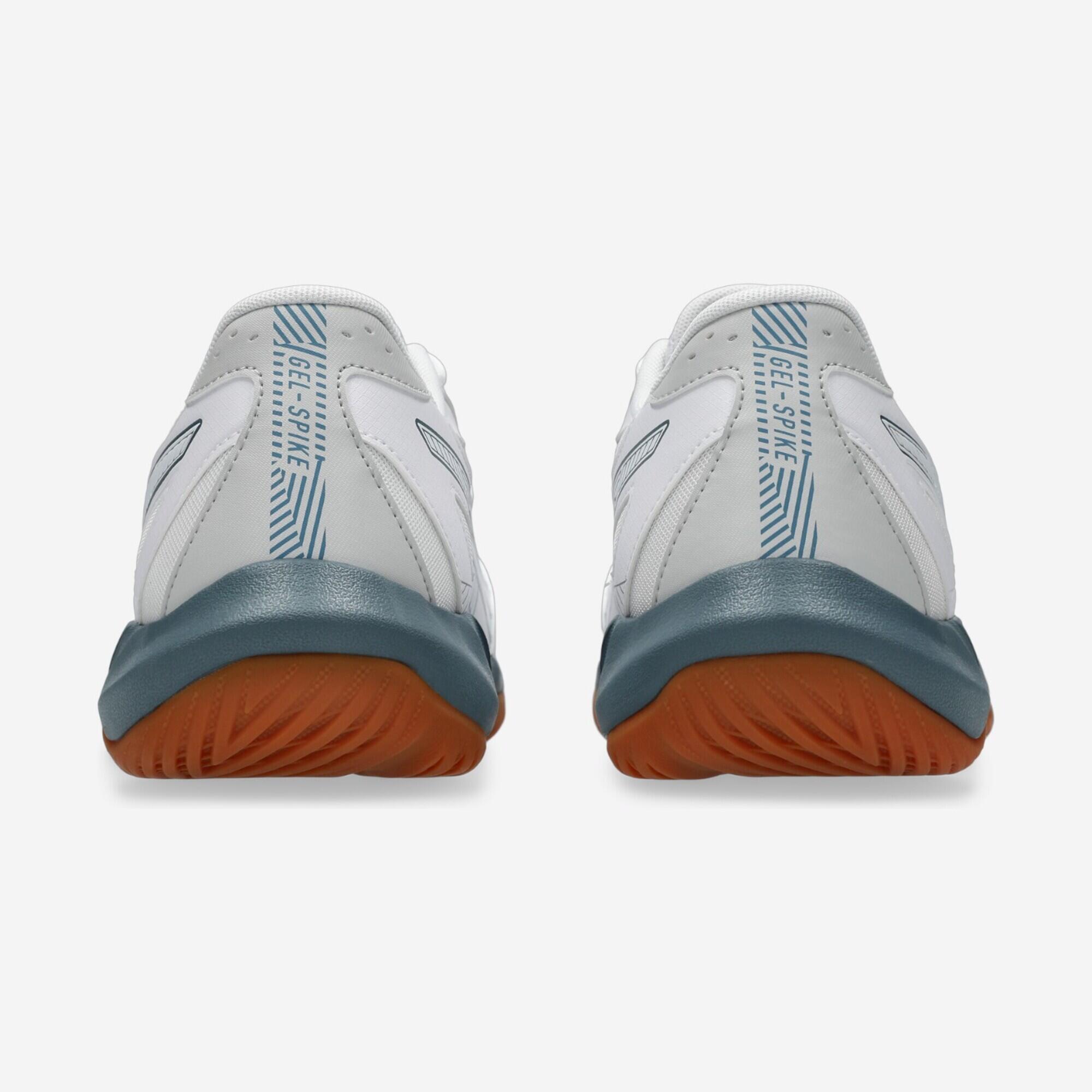 Chaussures de volleyball Adulte - Gel Spike gris et blanc 6/7