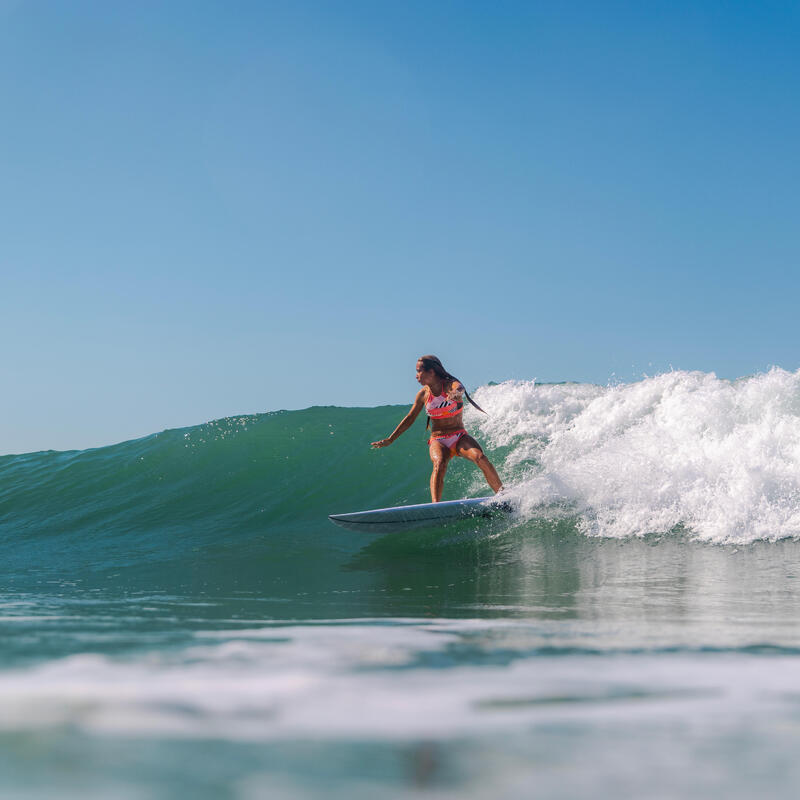 Dívčí plavky spodní díl na surf s utahovací šňůrkou 900 Mas Holy
