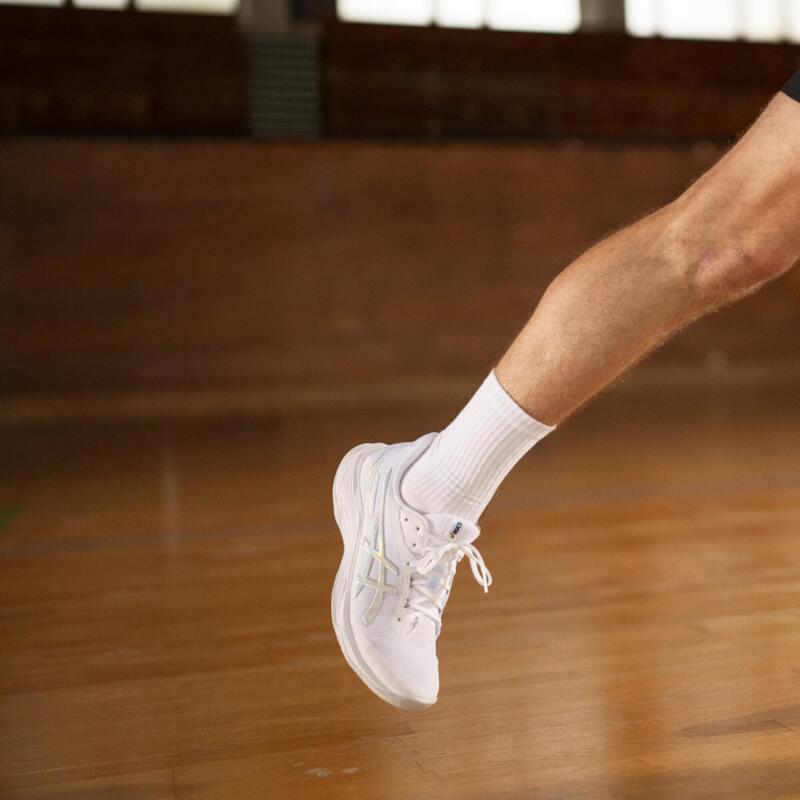 Încălțăminte de handbal - ASICS Netburner Ballistic FF 4 alb adulți