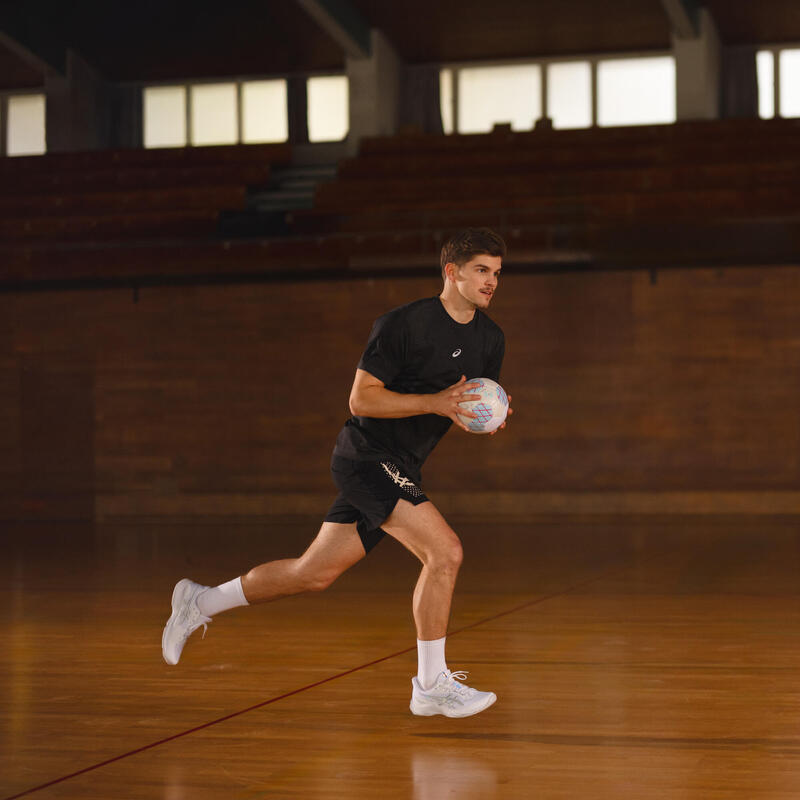 Încălțăminte de handbal - ASICS Netburner Ballistic FF 4 alb adulți