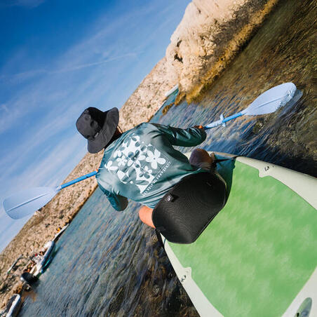 Футболка чоловіча сонцезахисна Cutyflow з довгими рукавами сіра