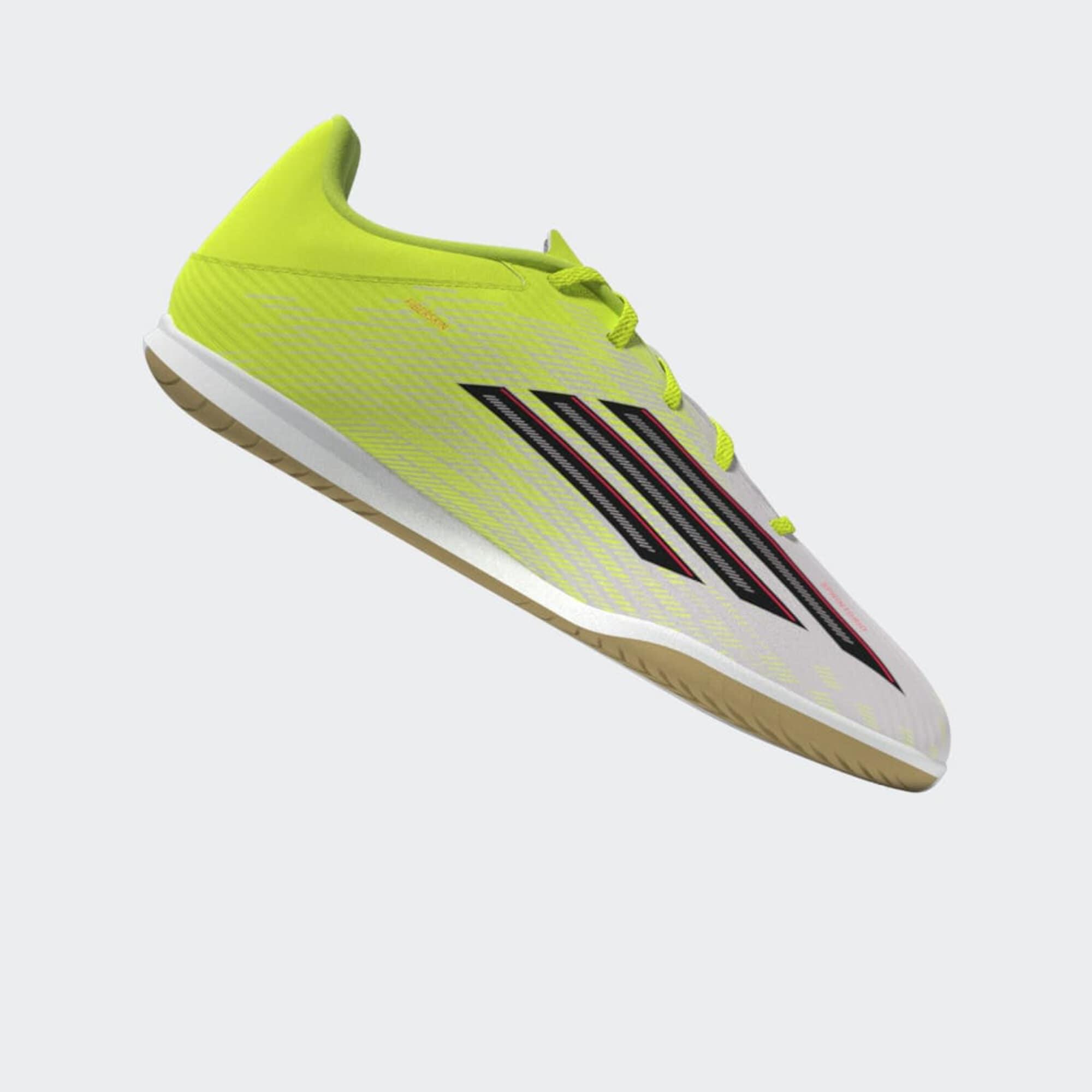 Scarpe futsal adulto F50 CLUB gialle 19/39