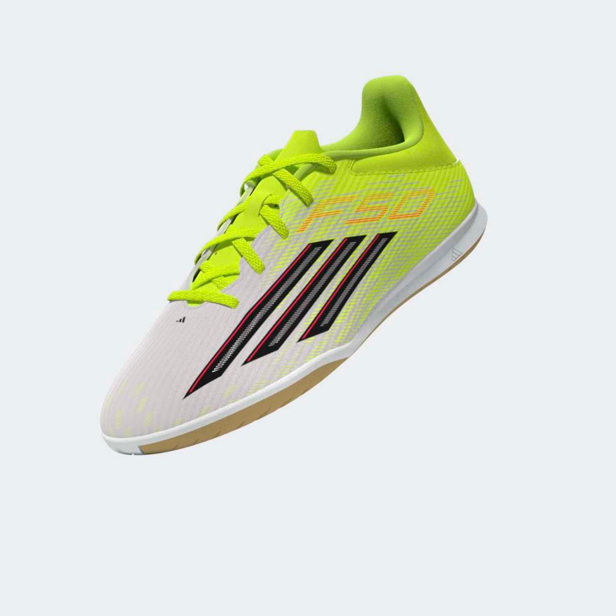 Scarpe futsal adulto F50 CLUB gialle 14/39