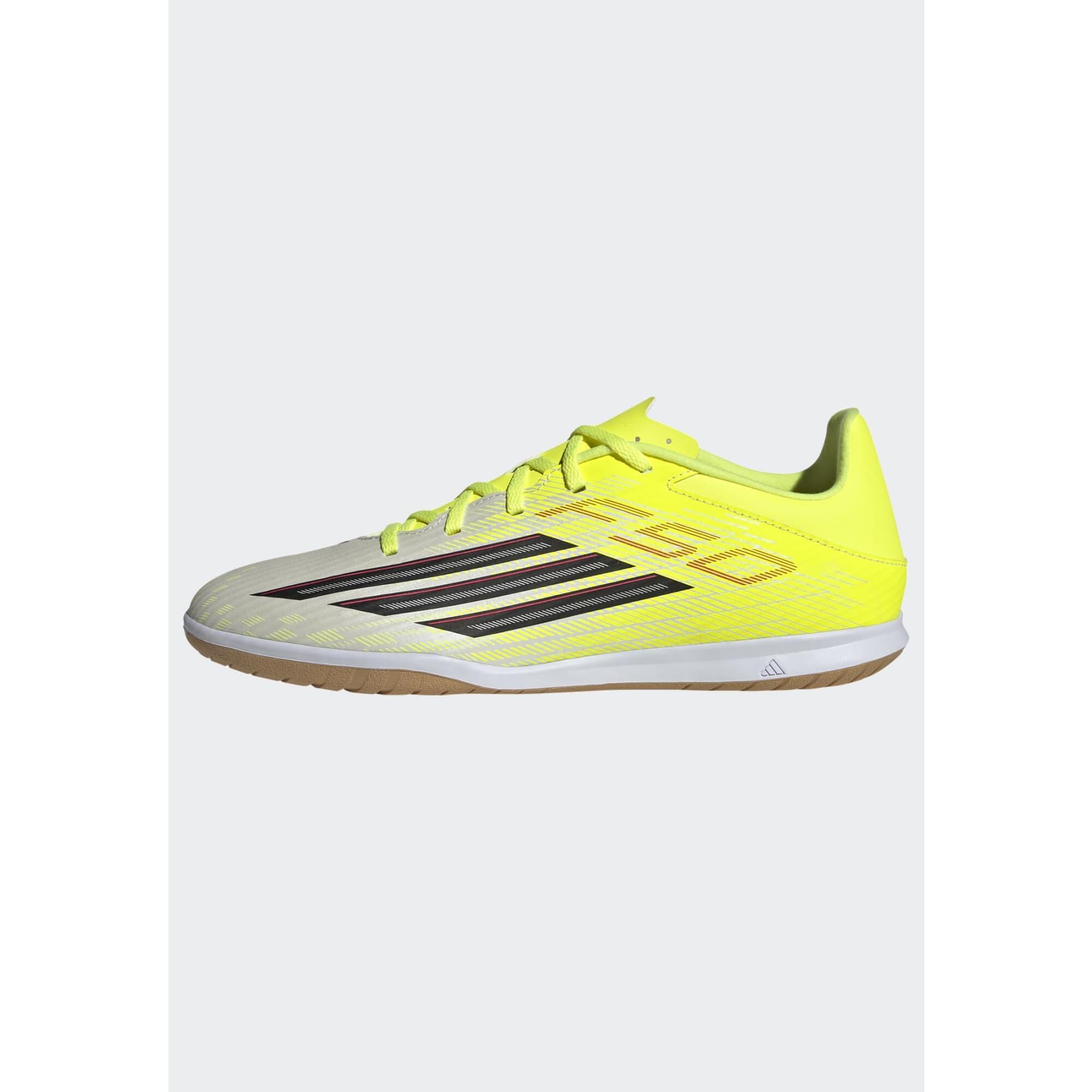 Scarpe futsal adulto F50 CLUB gialle 13/39