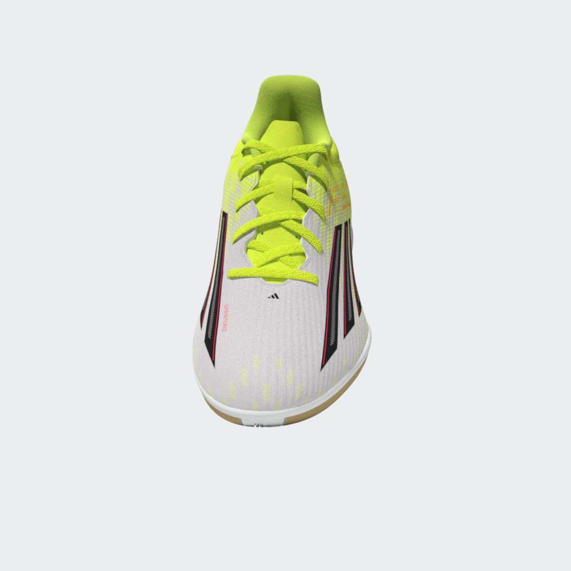 Scarpe futsal adulto F50 CLUB gialle 11/39