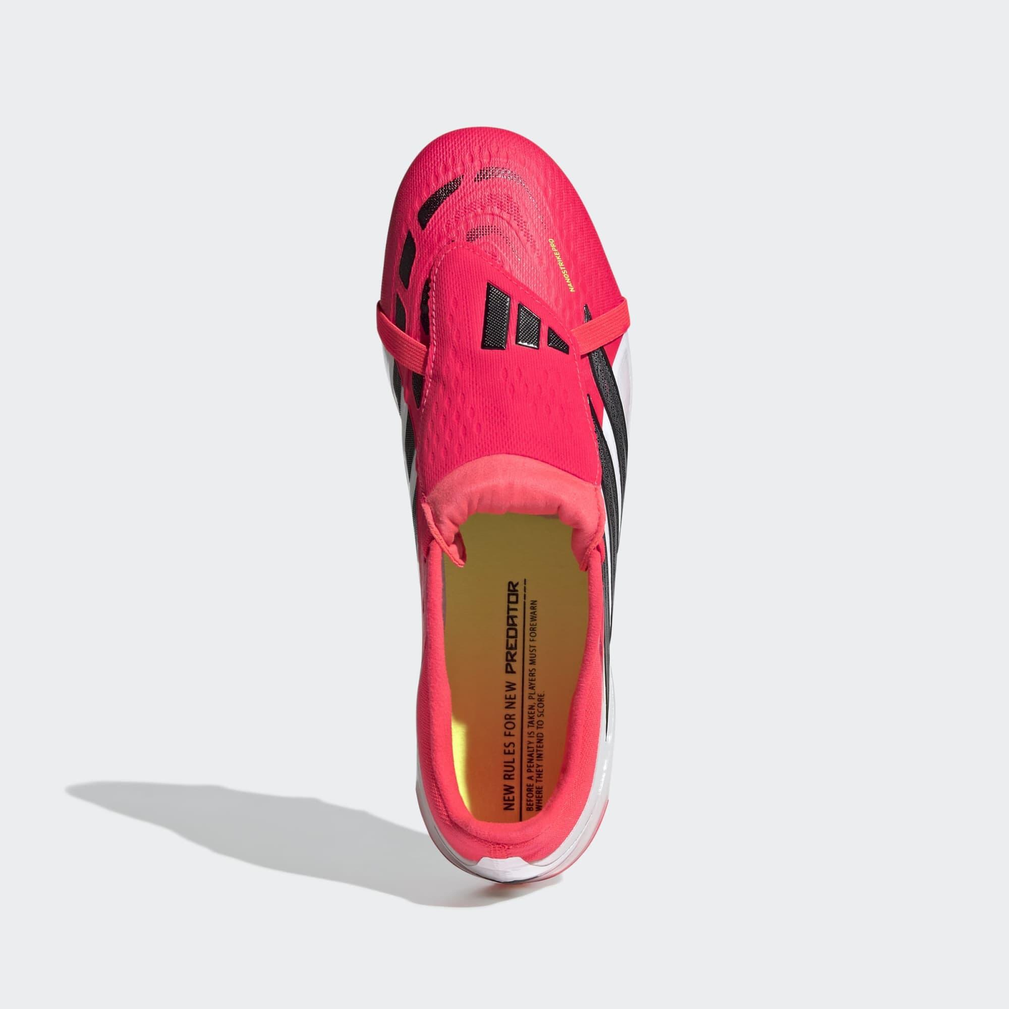 Chuteiras de Futebol Adulto Predator PRO FG Vermelho 7/8