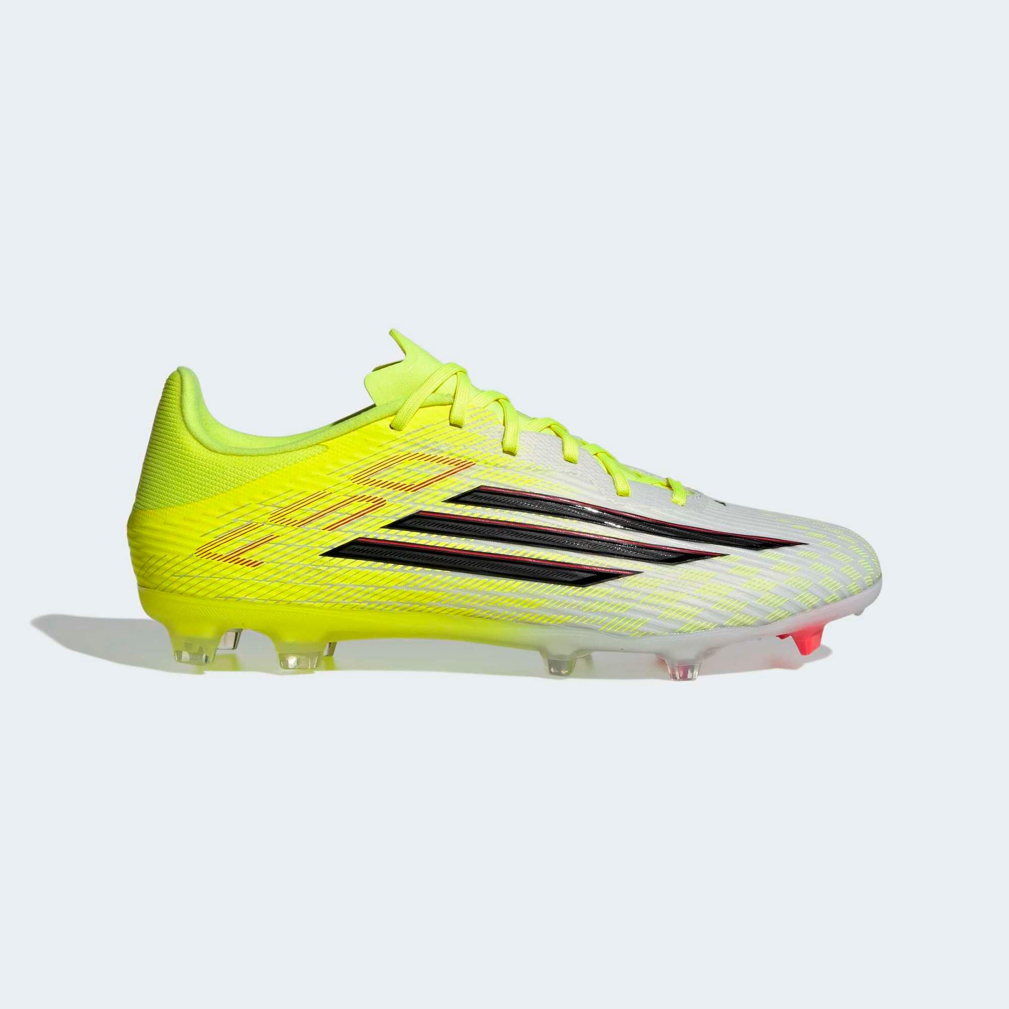 Fussballschuh F50 League FG/MG Erwachsene Gelb | Decathlon