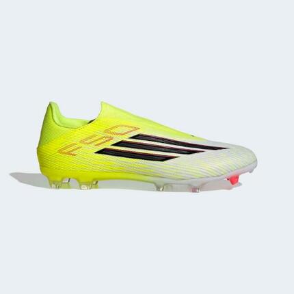 Chaussure F50 League Laceless FG/MG Adulte Jaune