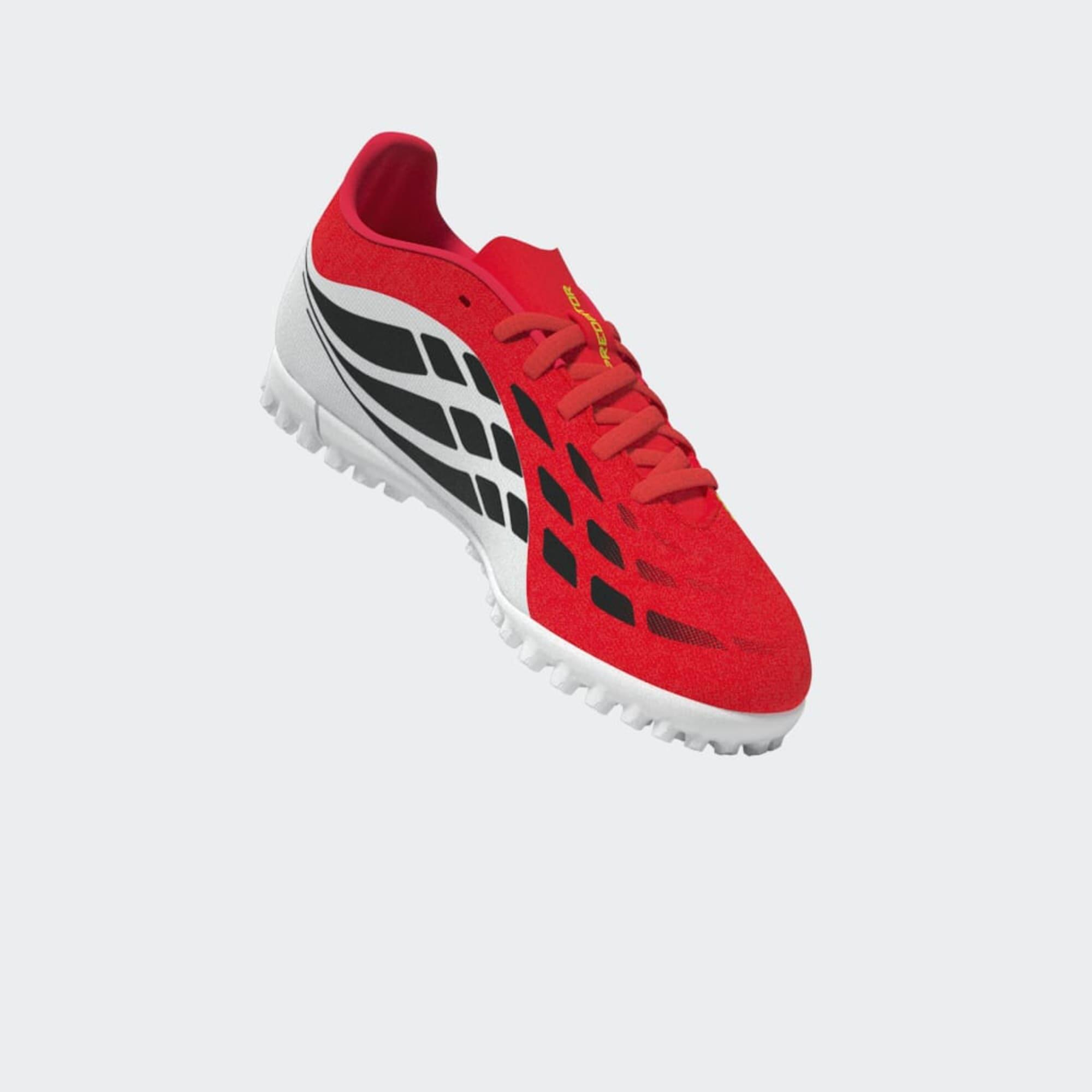 Scarpe calcetto bambino PREDATOR CLUB TURF rosse 15/19