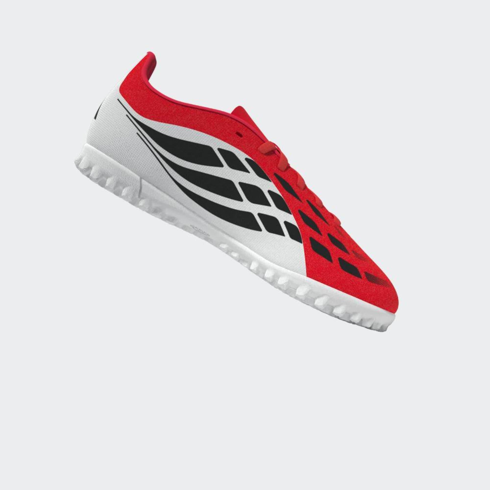 Scarpe calcetto bambino PREDATOR CLUB TURF rosse 12/19
