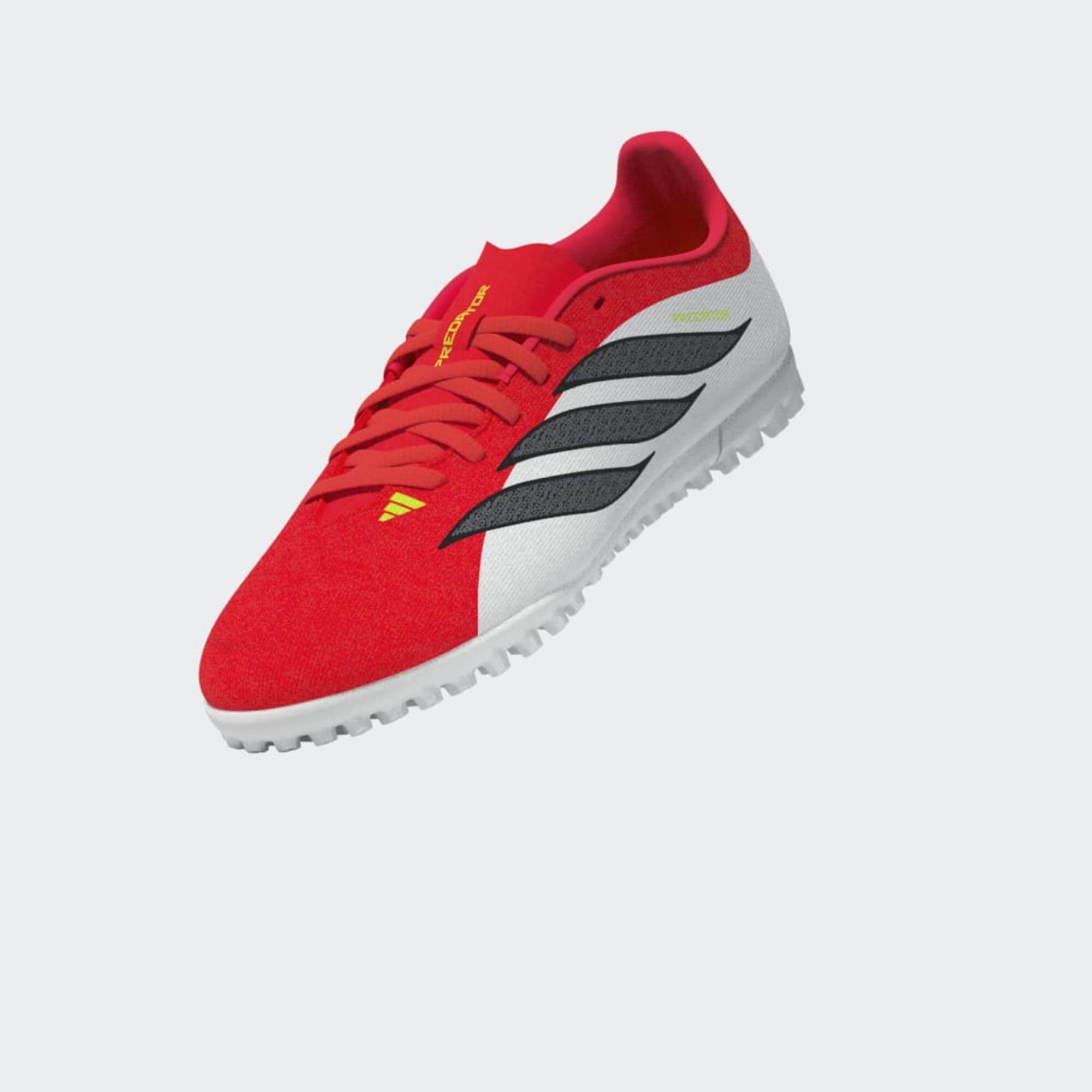 Scarpe calcetto bambino PREDATOR CLUB TURF rosse 11/19