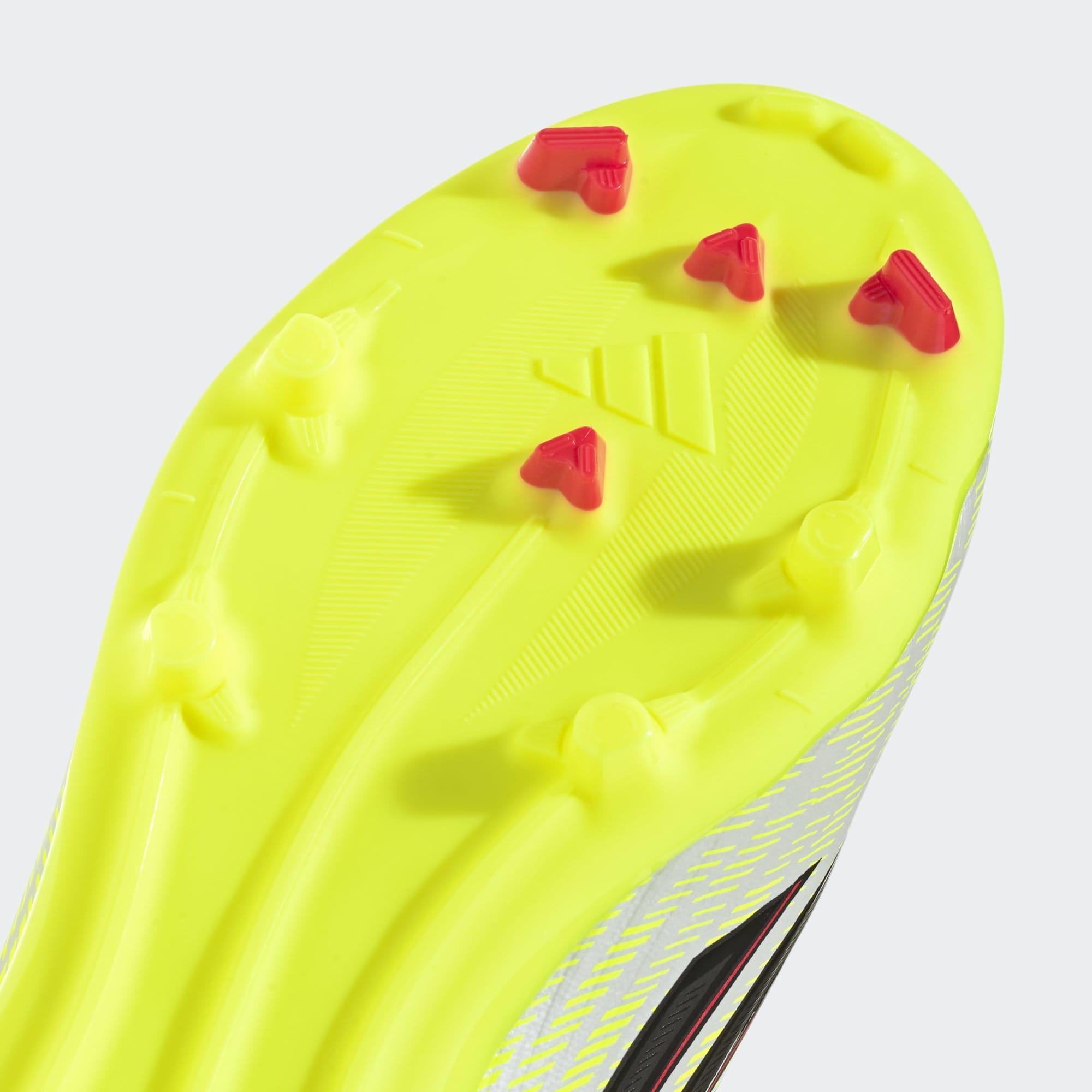 Chuteiras de Futebol Criança F50 League FG/MG Amarelo 10/10