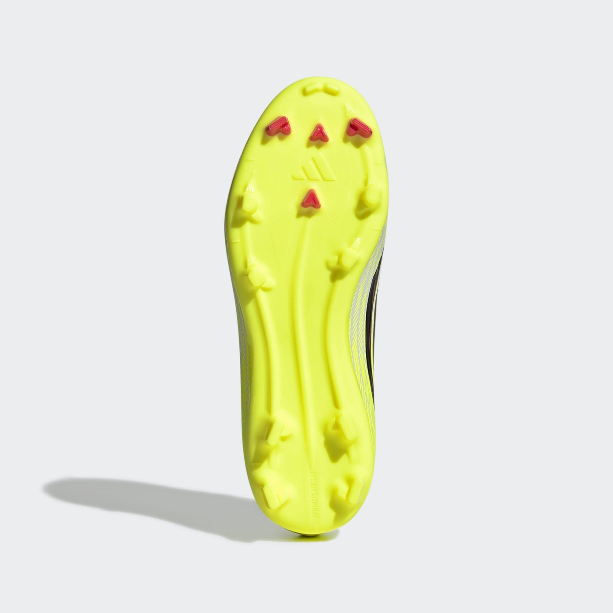 Chuteiras de Futebol Criança F50 League FG/MG Amarelo 8/10