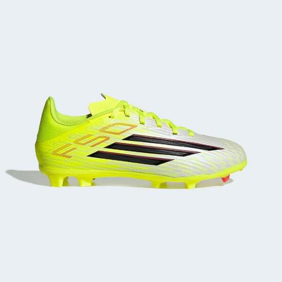 Botas de fútbol F50 League FG/MG Niño Amarillo