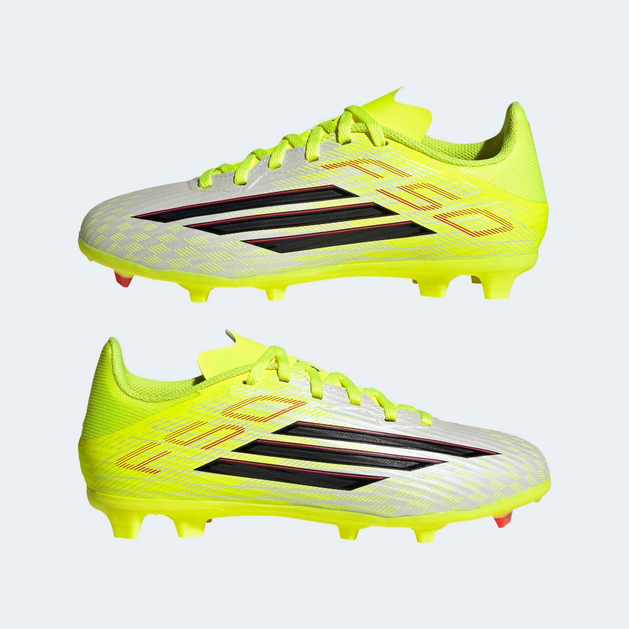 Chuteiras de Futebol Criança F50 League FG/MG Amarelo 4/10