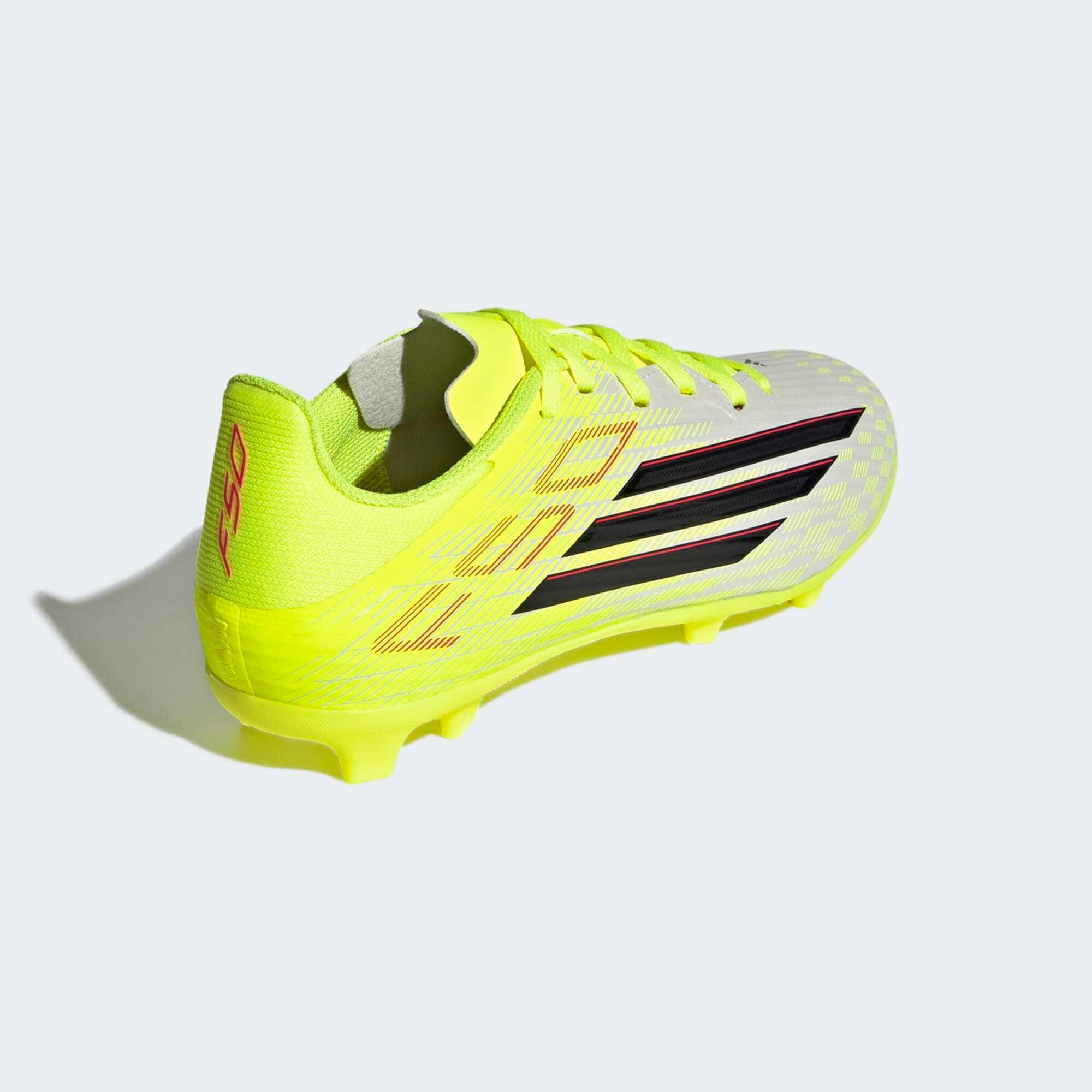 Chuteiras de Futebol Criança F50 League FG/MG Amarelo 6/10